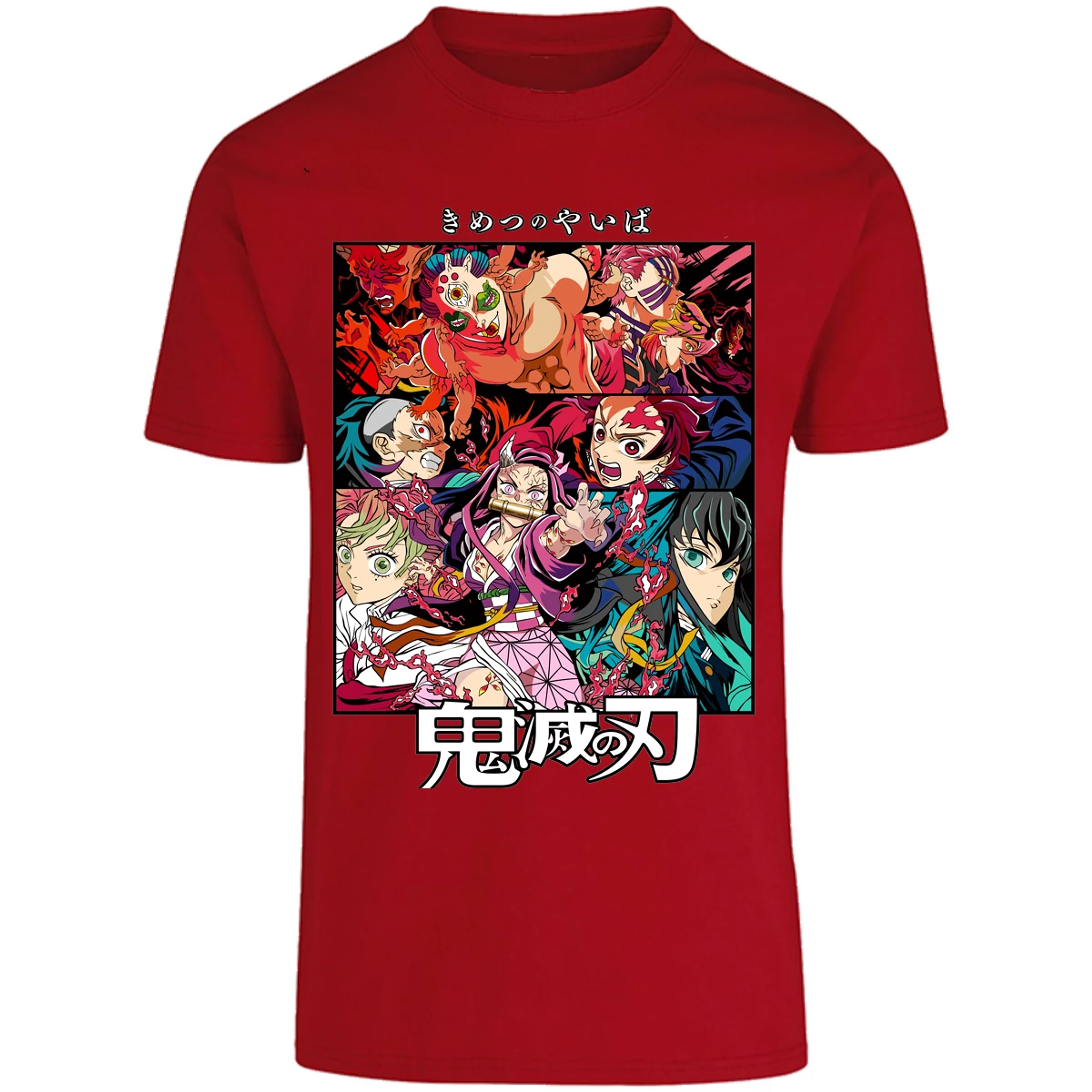 Playera Demon Slayer Demon Slayer Anime para Adulto 16