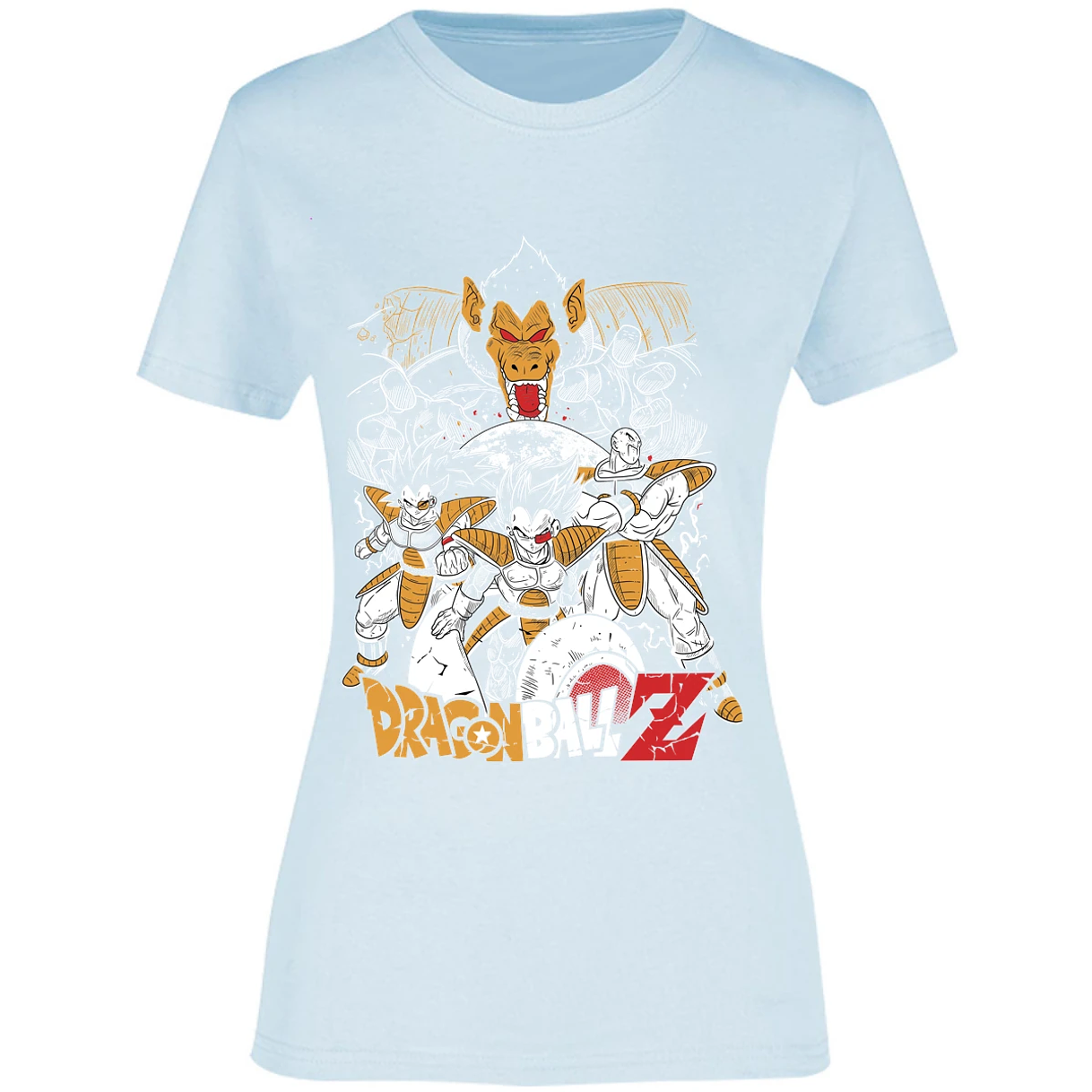 Blusa Dragon Ball Vegeta Nappa Blusa para Mujer 1