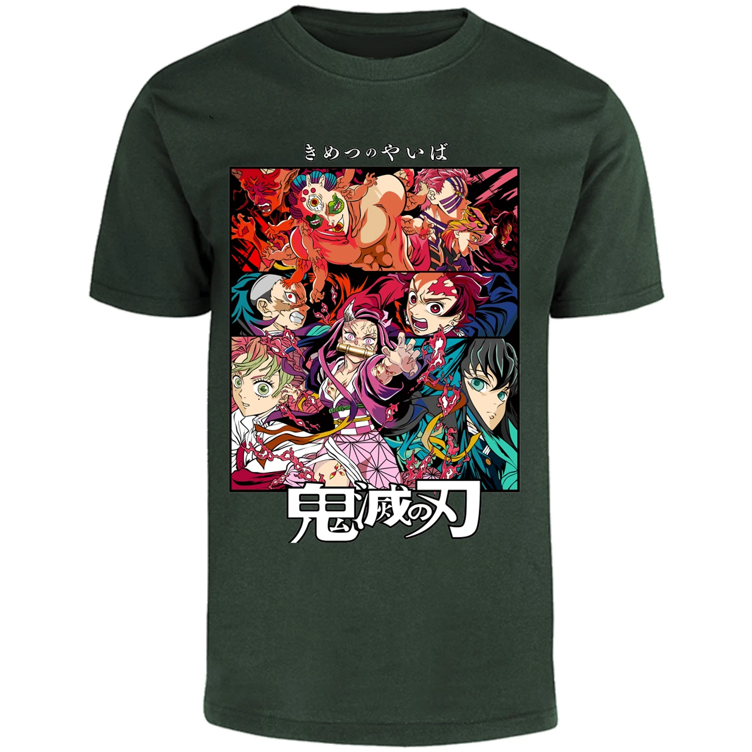 Playera Demon Slayer Demon Slayer Anime para Adulto 25