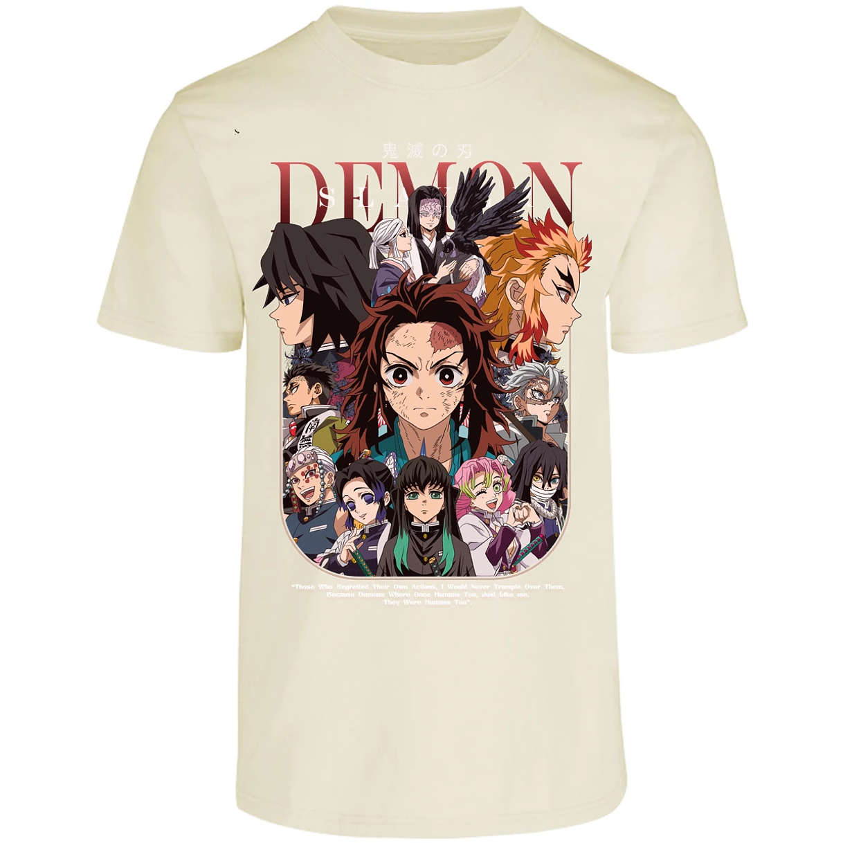 Playera Demon Slayer Demon Slayer Cazadores para Adulto 4