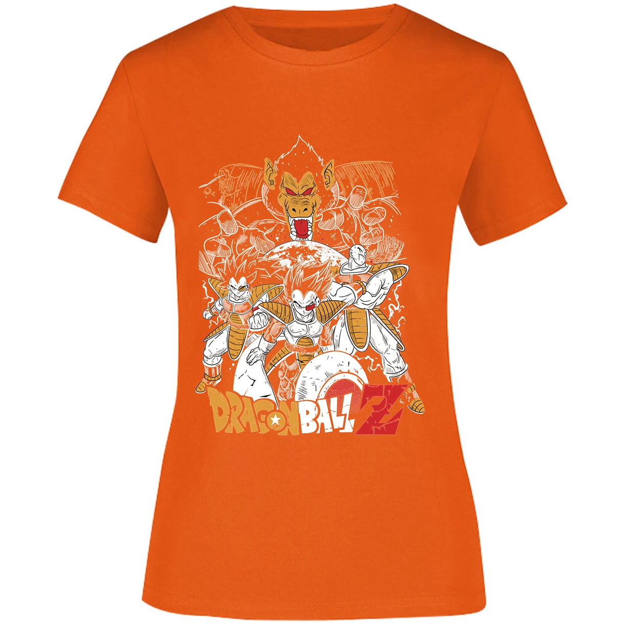 Blusa Dragon Ball Vegeta Nappa Blusa para Mujer 13