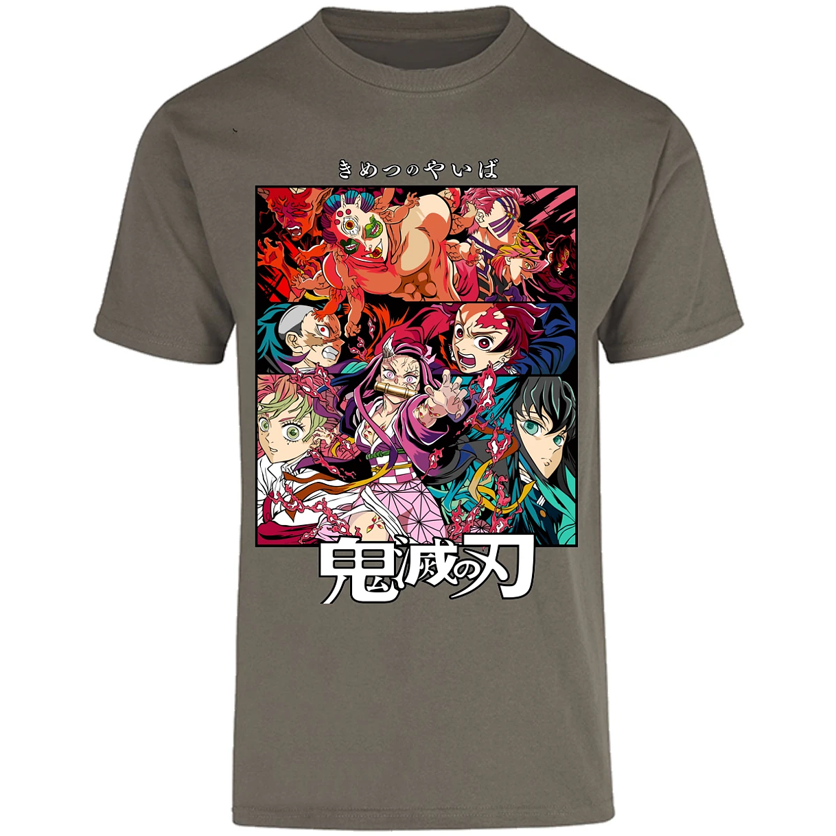 Playera Demon Slayer Demon Slayer Anime para Adulto 29