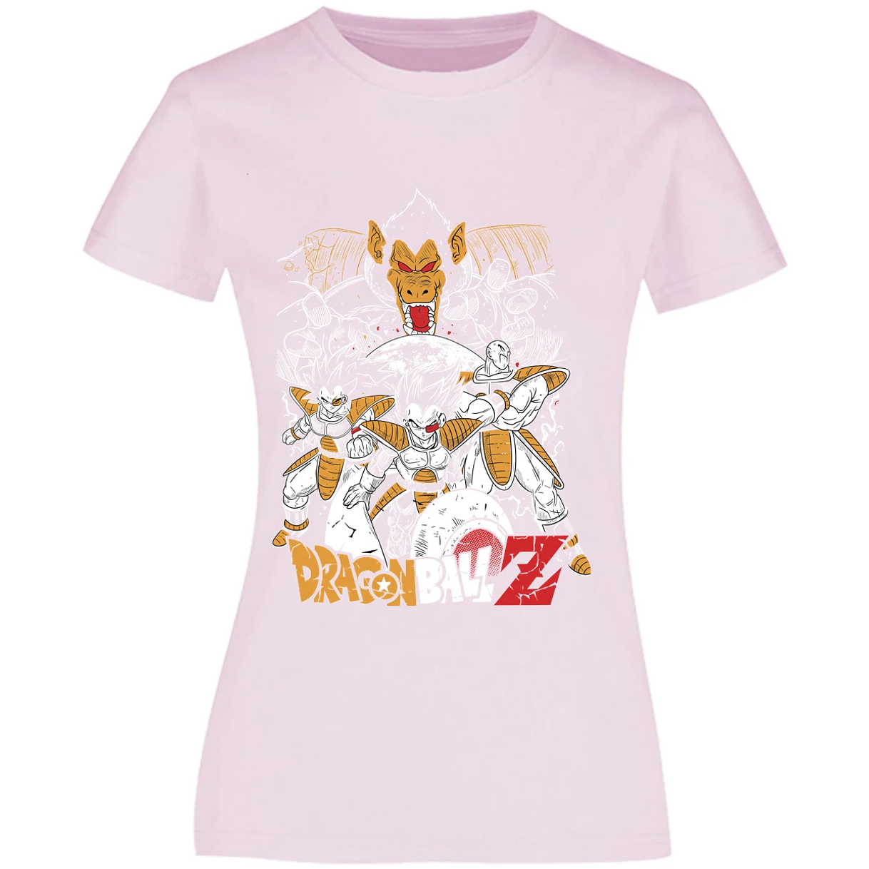 Blusa Dragon Ball Vegeta Nappa Blusa para Mujer 15