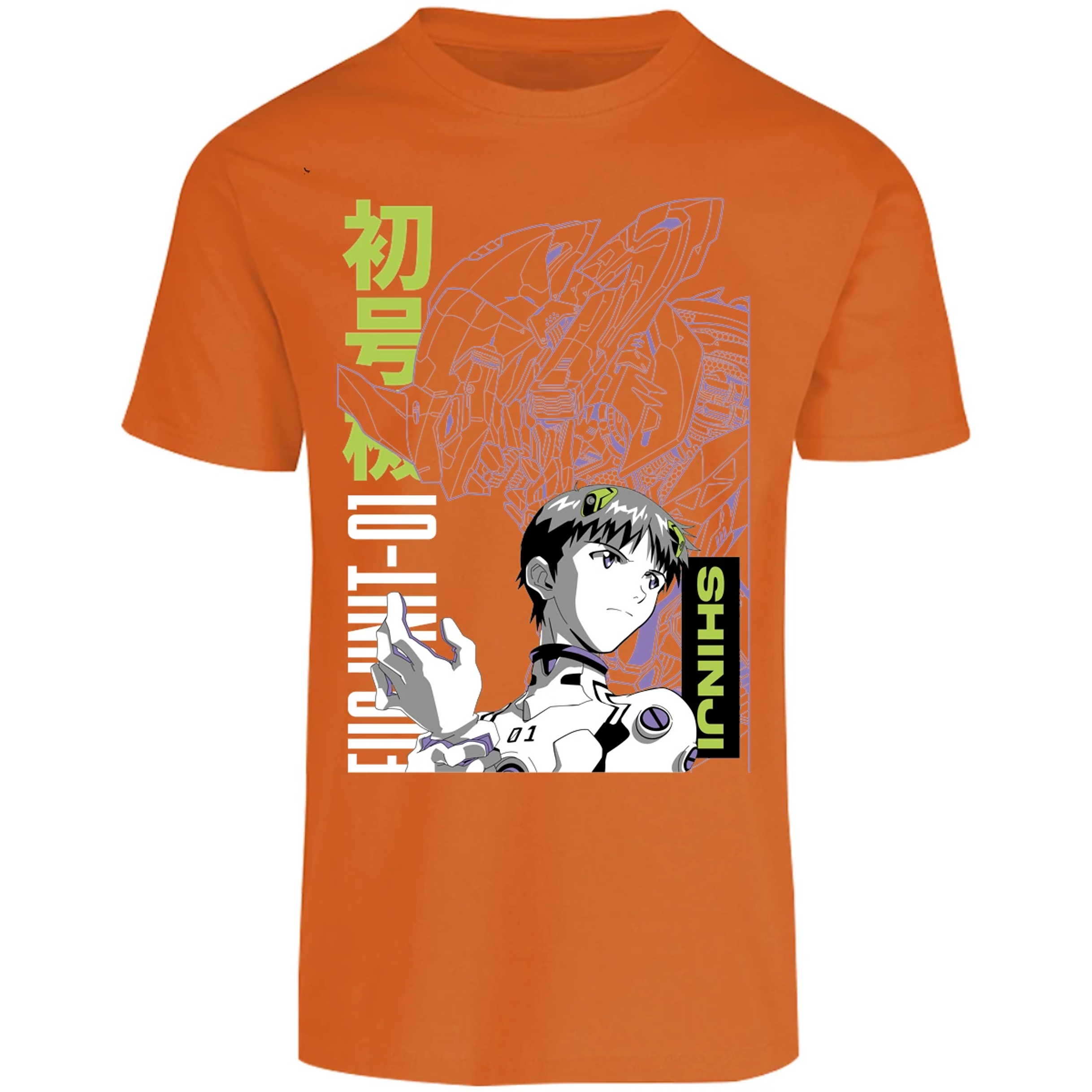 Playera Evangelion Shinji para Adulto 34