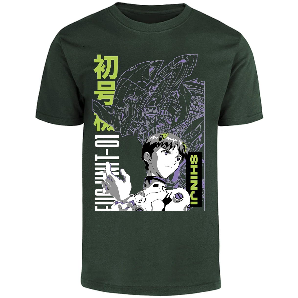 Playera Evangelion Shinji para Adulto 36