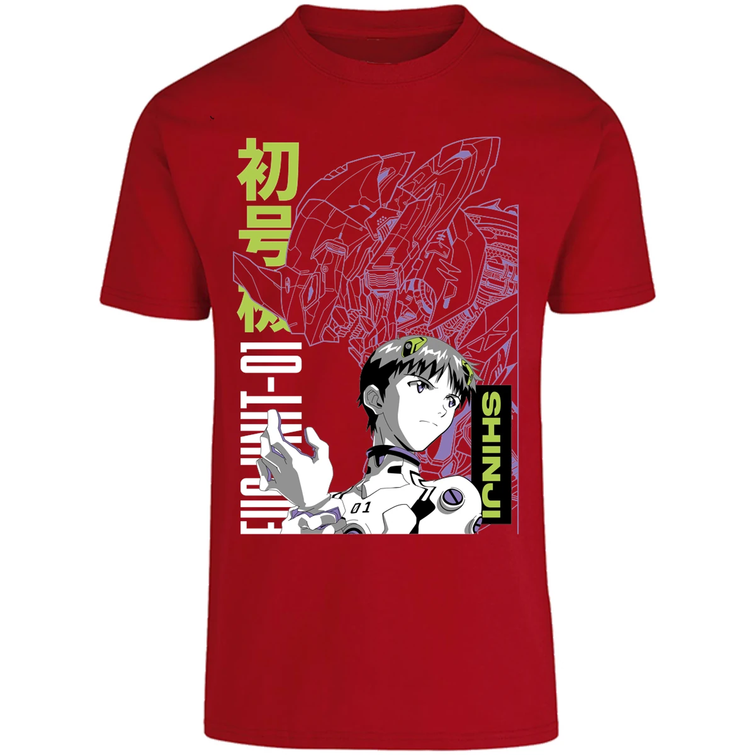 Playera Evangelion Shinji para Adulto 44