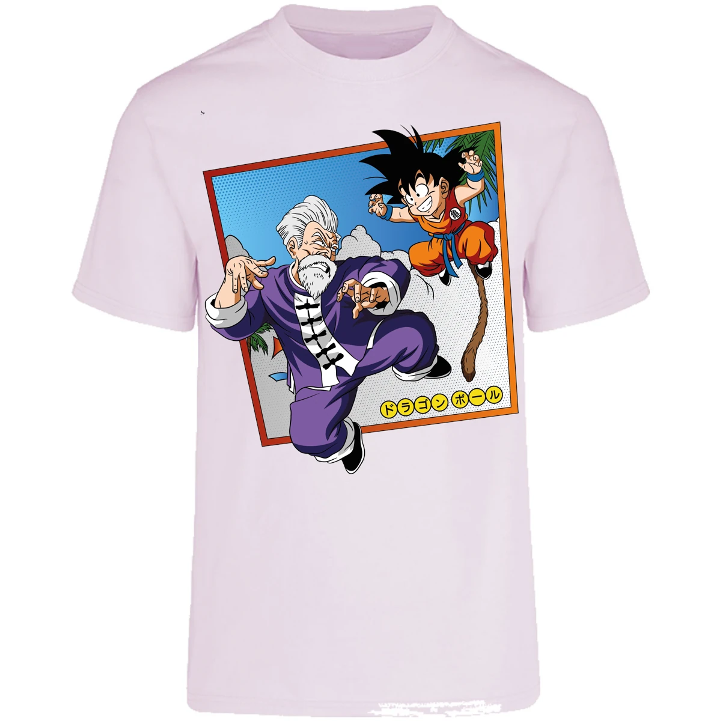 Playera Dragon Ball Goku Vs Jackie Shun para Adulto 29