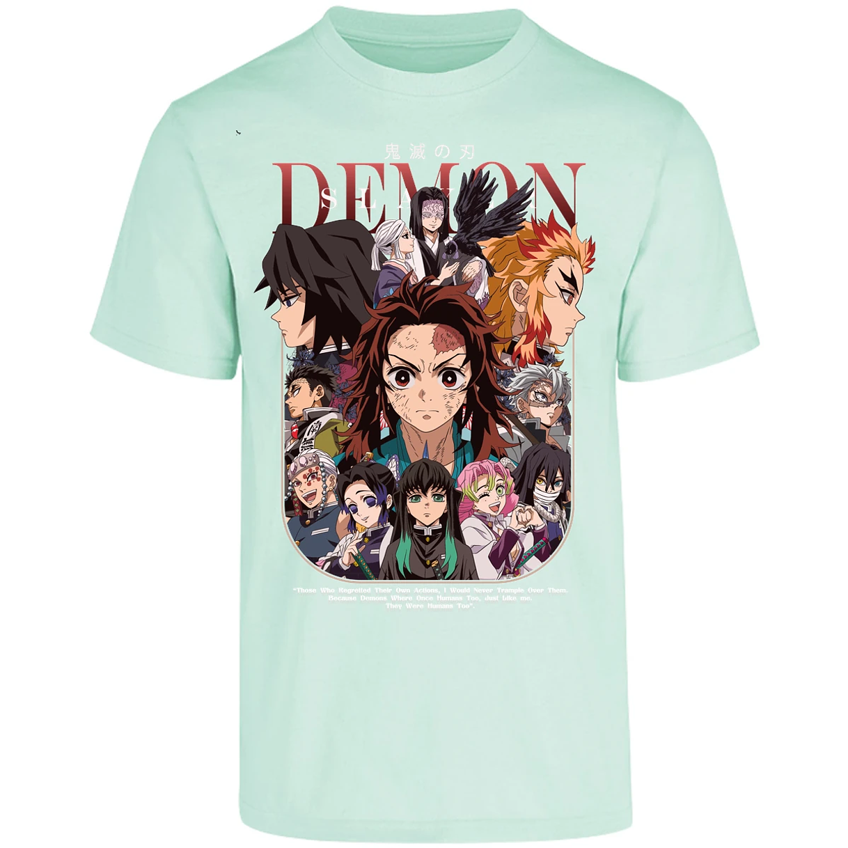 Playera Demon Slayer Demon Slayer Cazadores para Adulto 12
