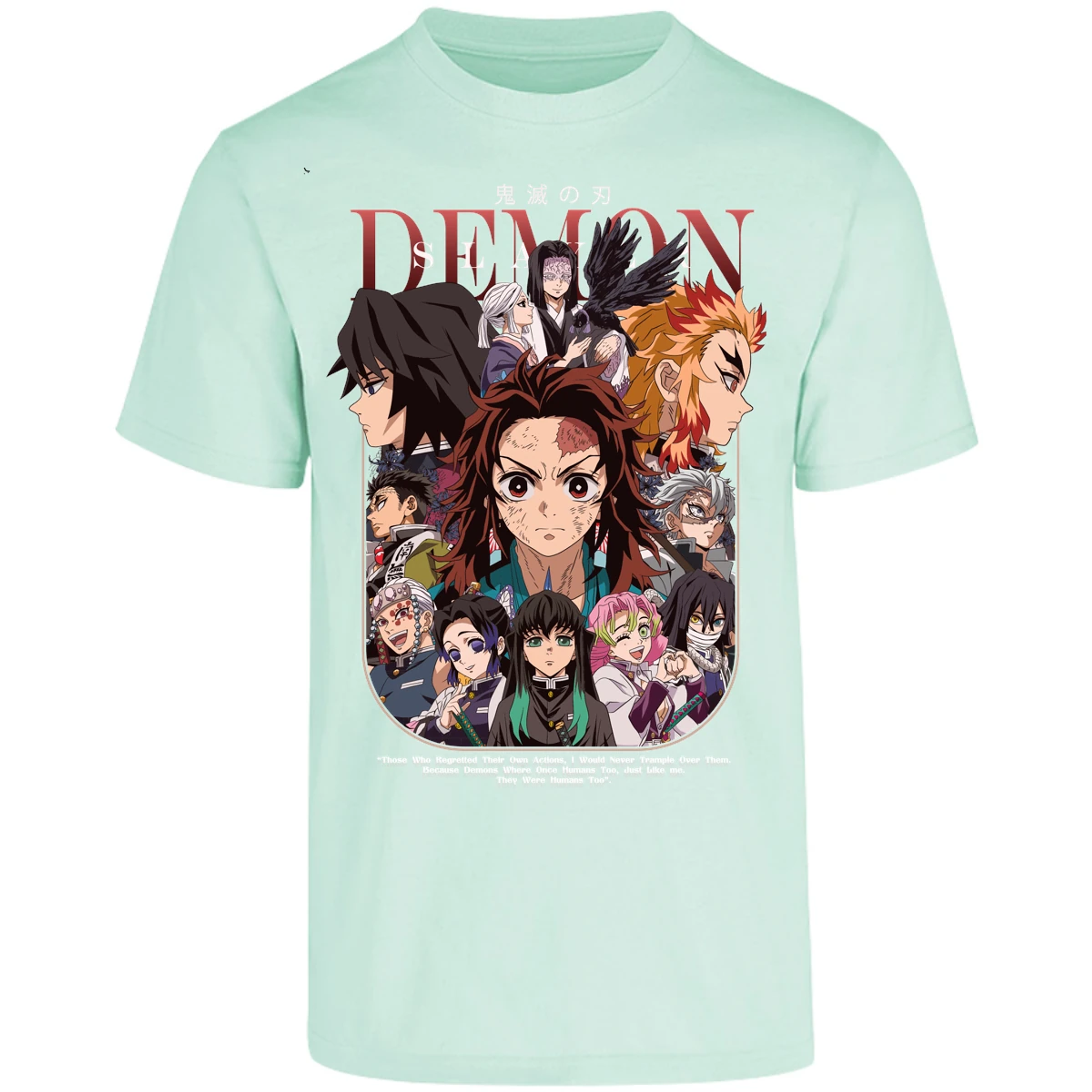Playera Demon Slayer Demon Slayer Cazadores para Adulto 12