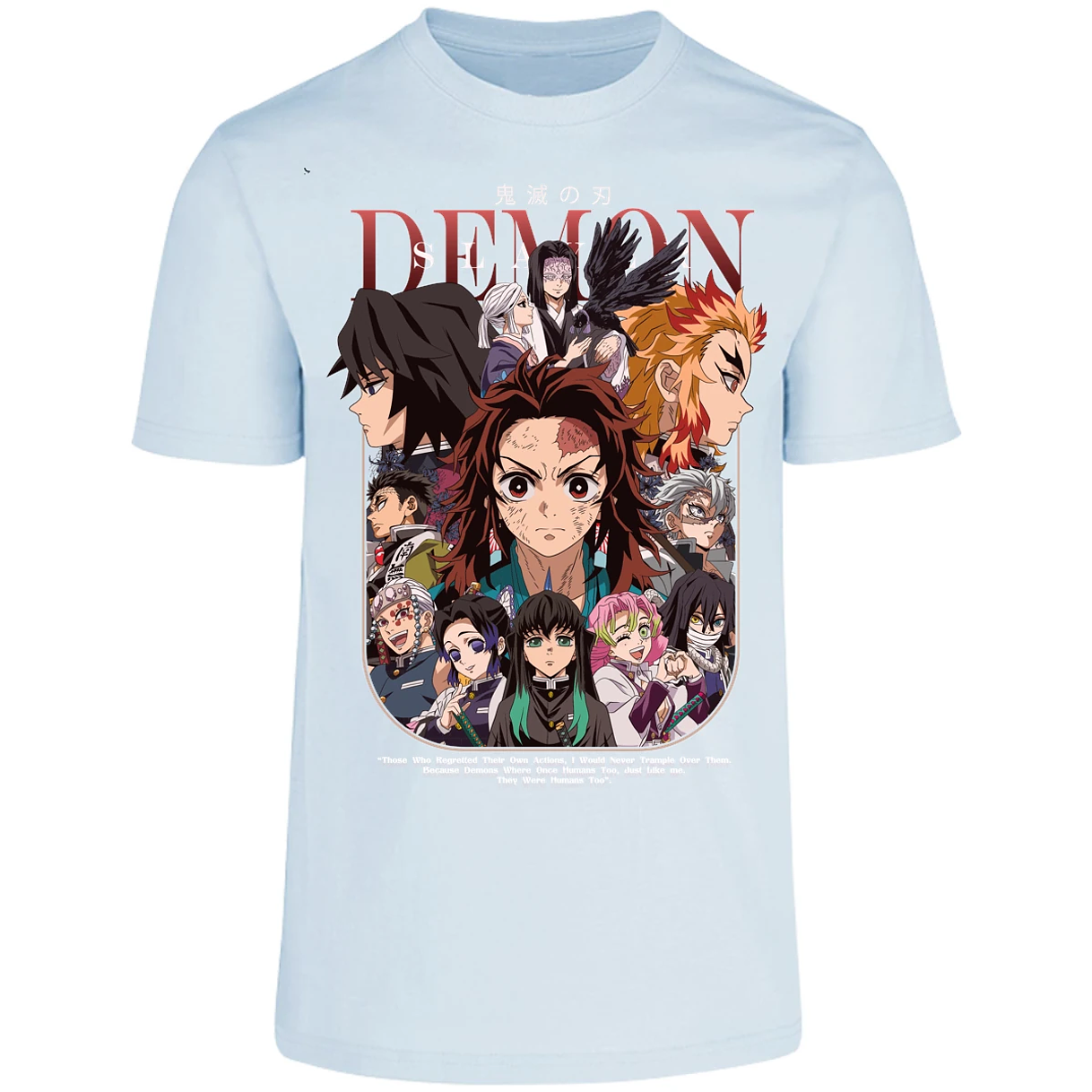 Playera Demon Slayer Demon Slayer Cazadores para Adulto 21