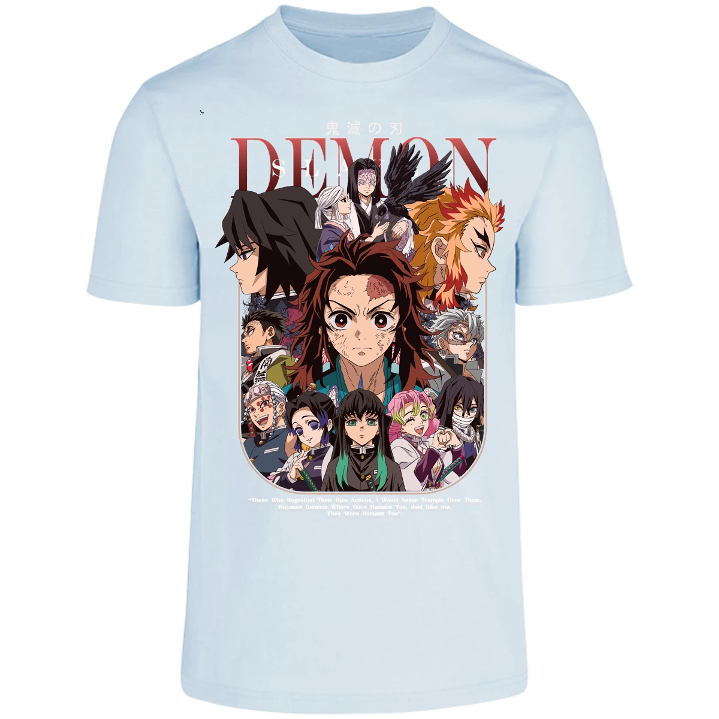 Playera Demon Slayer Demon Slayer Cazadores para Adulto 21
