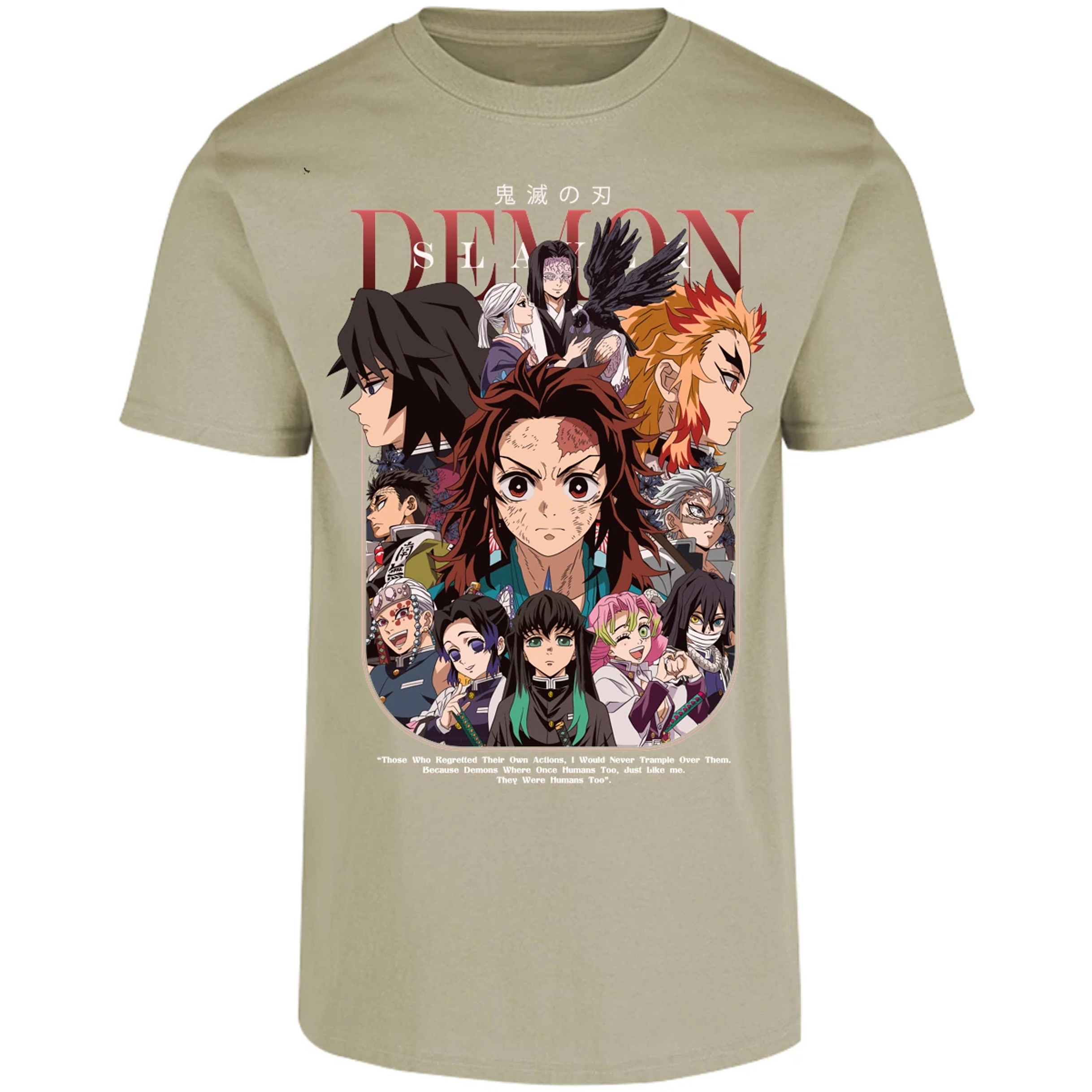 Playera Demon Slayer Demon Slayer Cazadores para Adulto 20