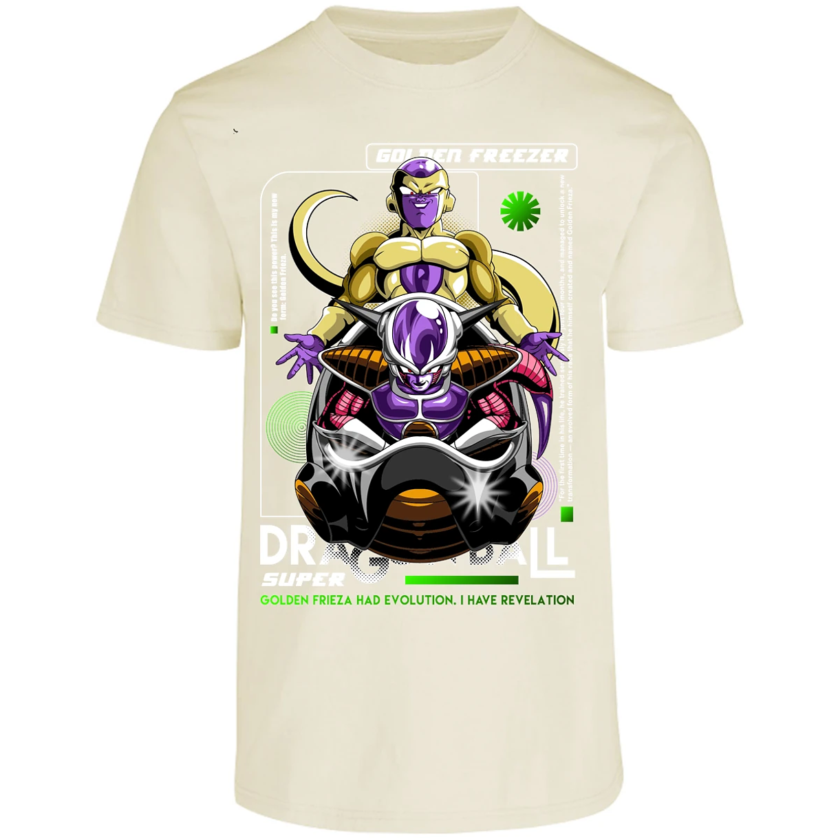 Playera Dragon Ball Golden Freezer para Adulto 1