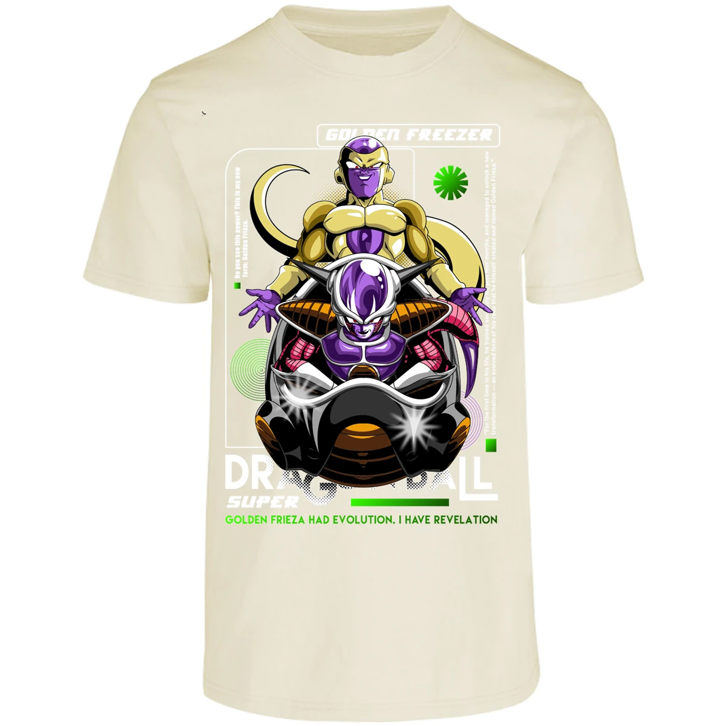 Playera Dragon Ball Golden Freezer para Adulto 1