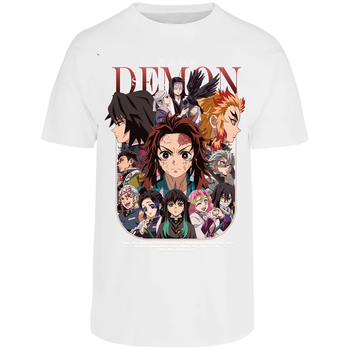Playera Demon Slayer Demon Slayer Cazadores para Adulto 22