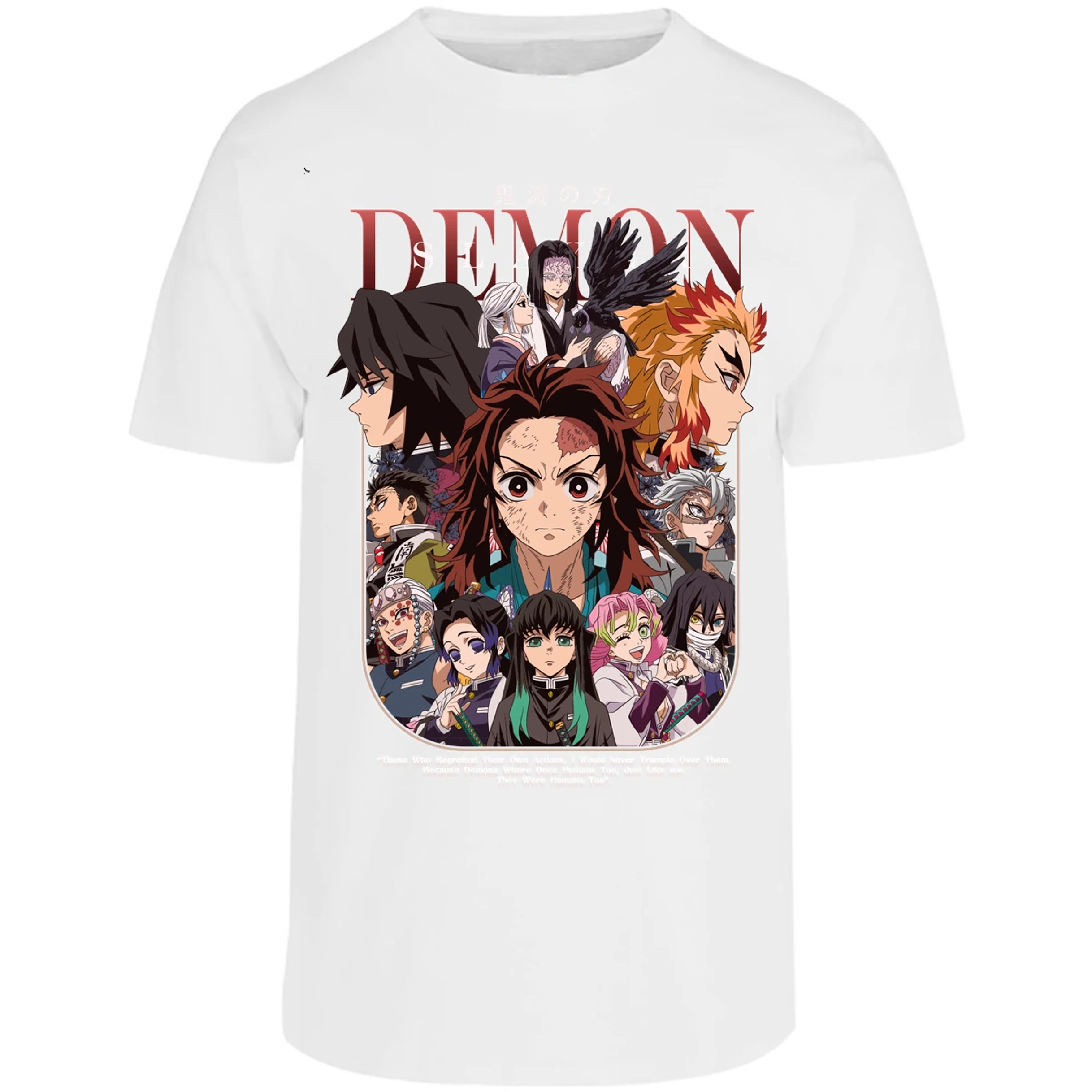 Playera Demon Slayer Demon Slayer Cazadores para Adulto 22