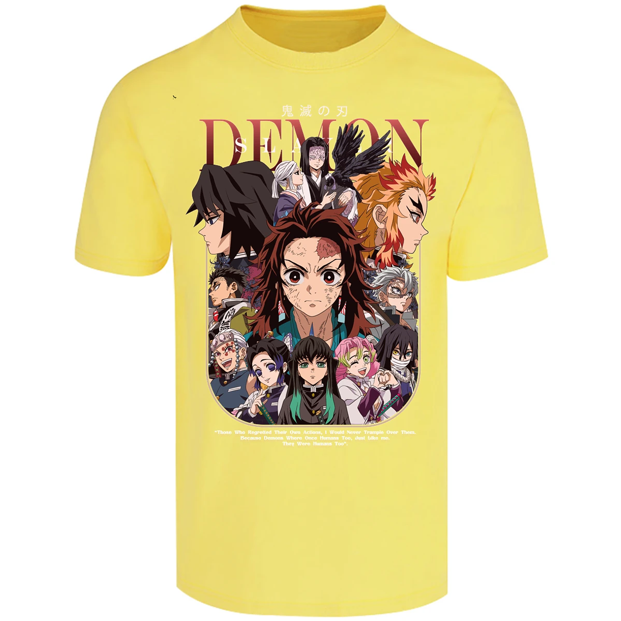 Playera Demon Slayer Demon Slayer Cazadores para Adulto 23