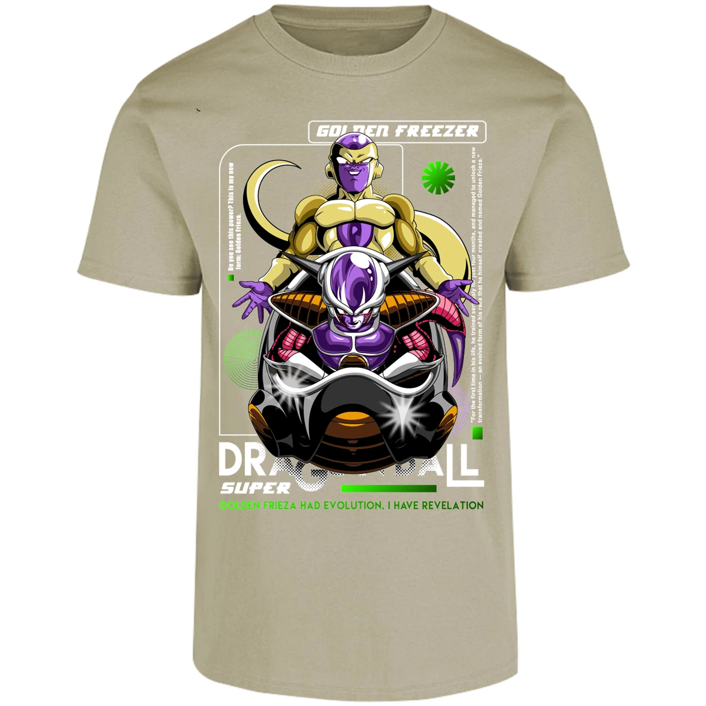 Playera Dragon Ball Golden Freezer para Adulto 27