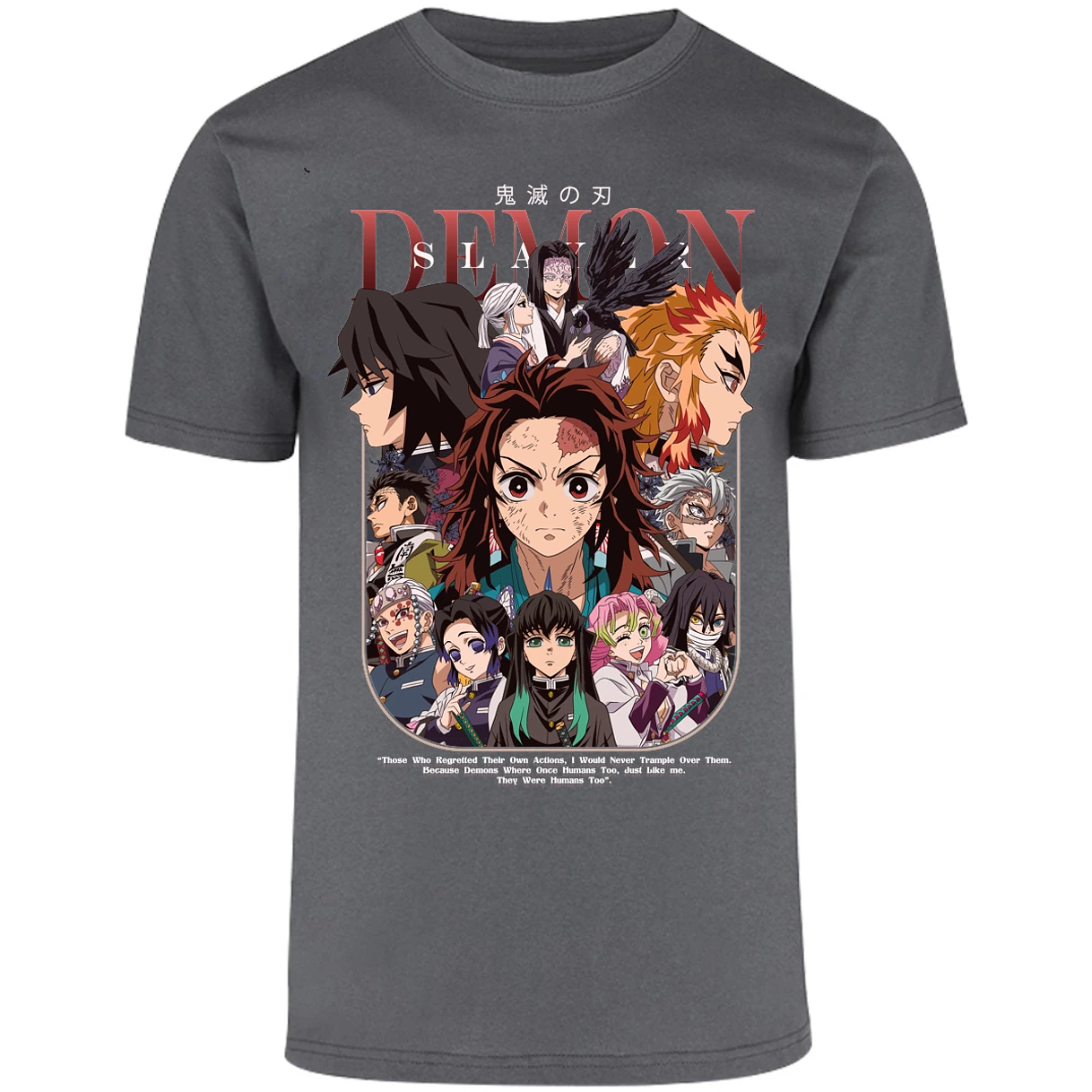 Playera Demon Slayer Demon Slayer Cazadores para Adulto 1
