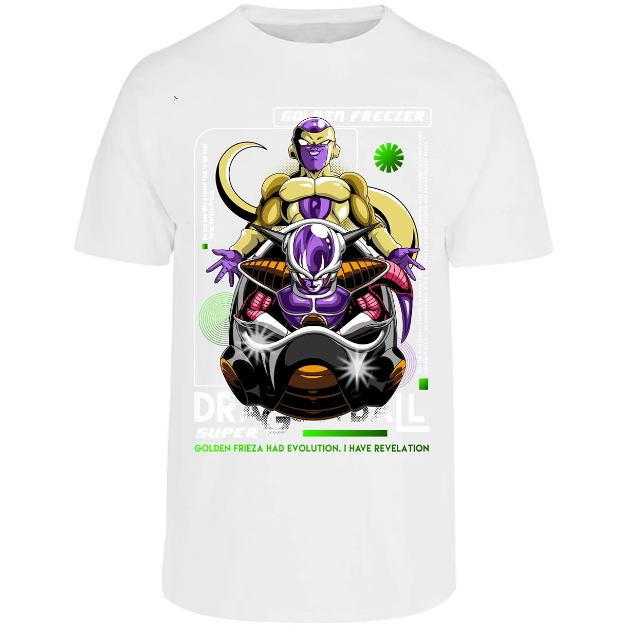 Playera Dragon Ball Golden Freezer para Adulto 28