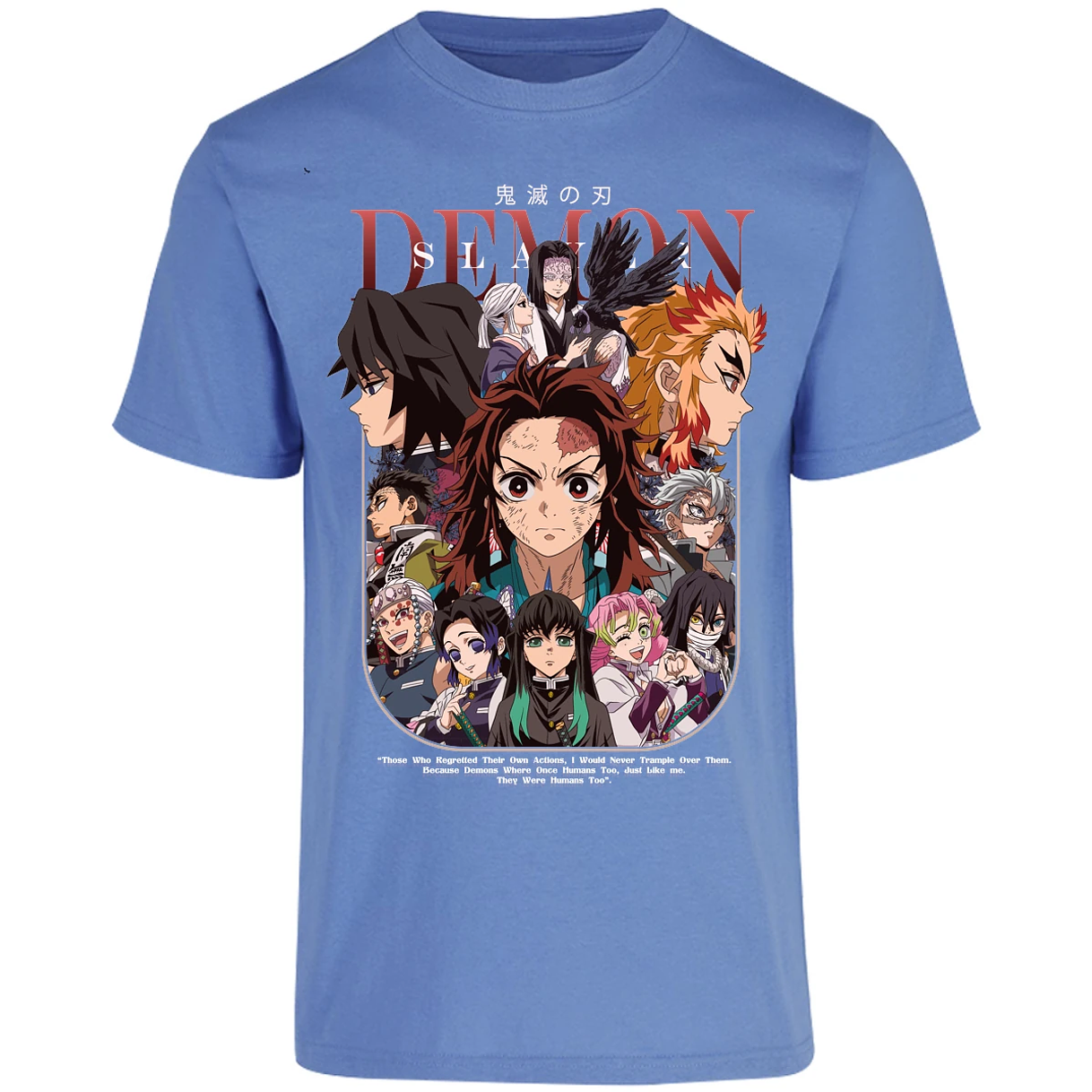 Playera Demon Slayer Demon Slayer Cazadores para Adulto 28
