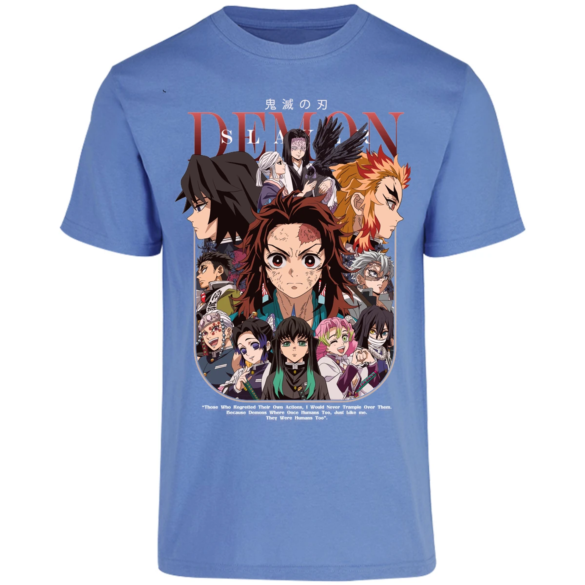Playera Demon Slayer Demon Slayer Cazadores para Adulto 28