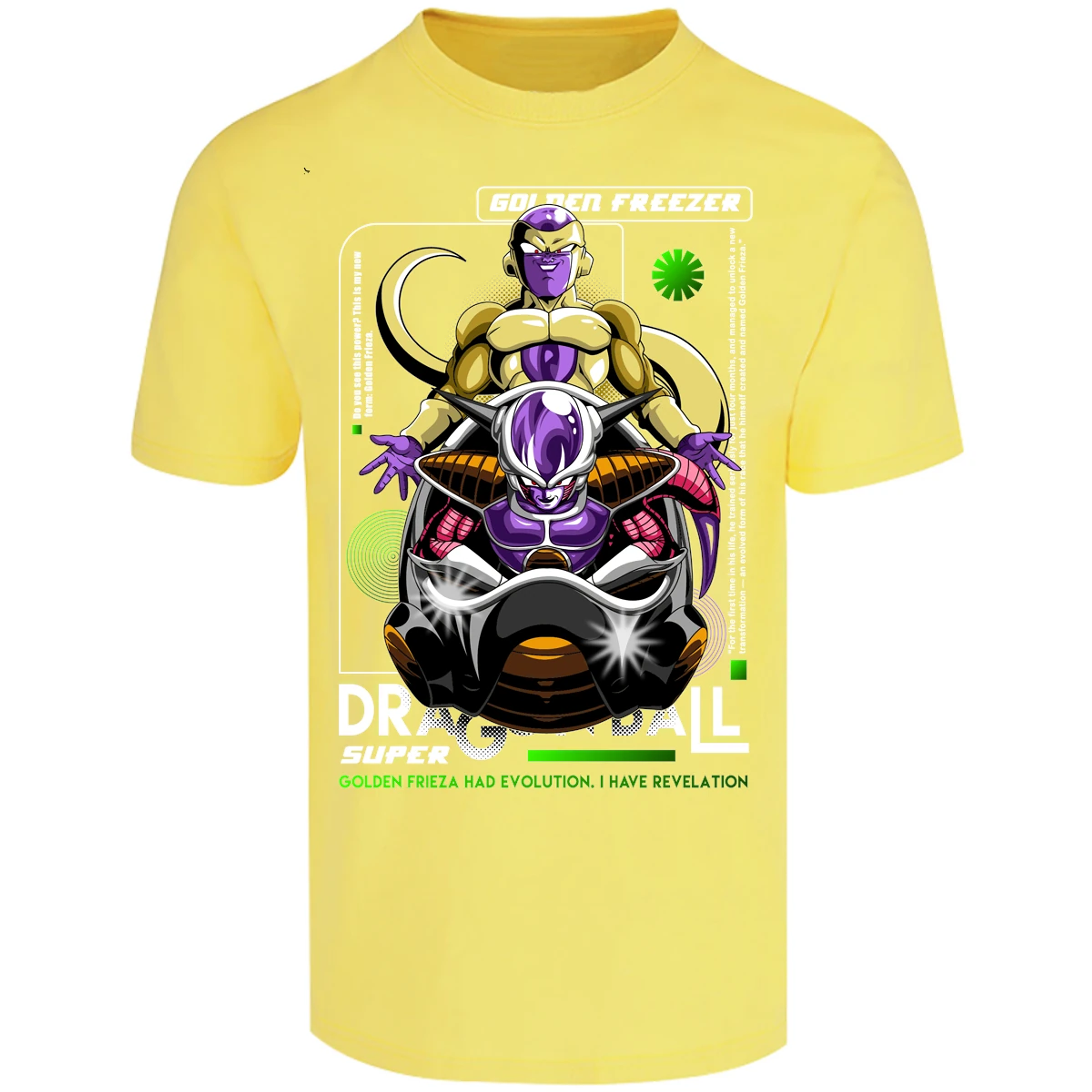 Playera Dragon Ball Golden Freezer para Adulto 8