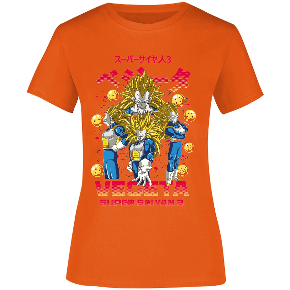 Blusa Dragon Ball Vegeta Super Saiyan 3 Blusa para Mujer 10