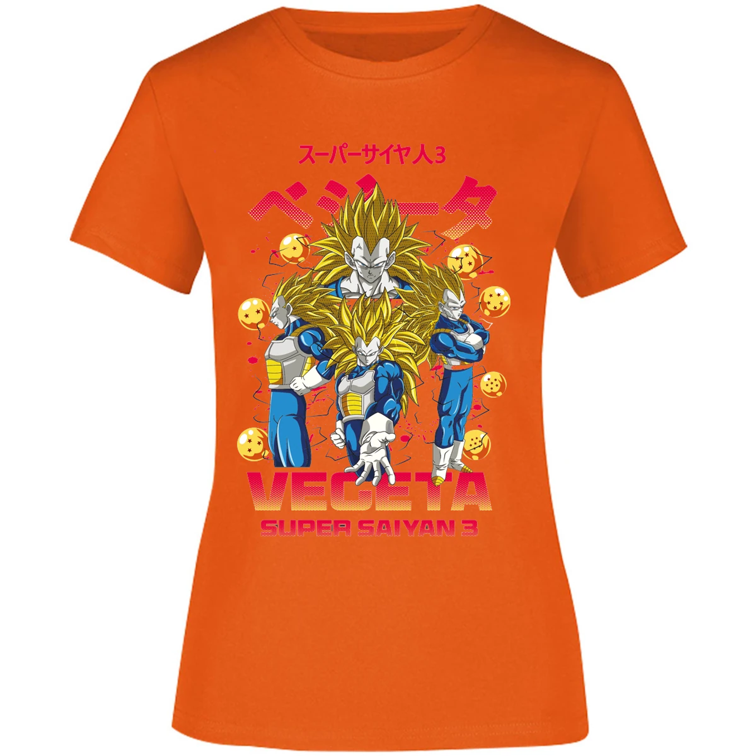 Blusa Dragon Ball Vegeta Super Saiyan 3 Blusa para Mujer 10