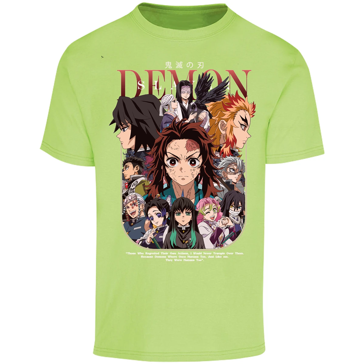 Playera Demon Slayer Demon Slayer Cazadores para Adulto 3