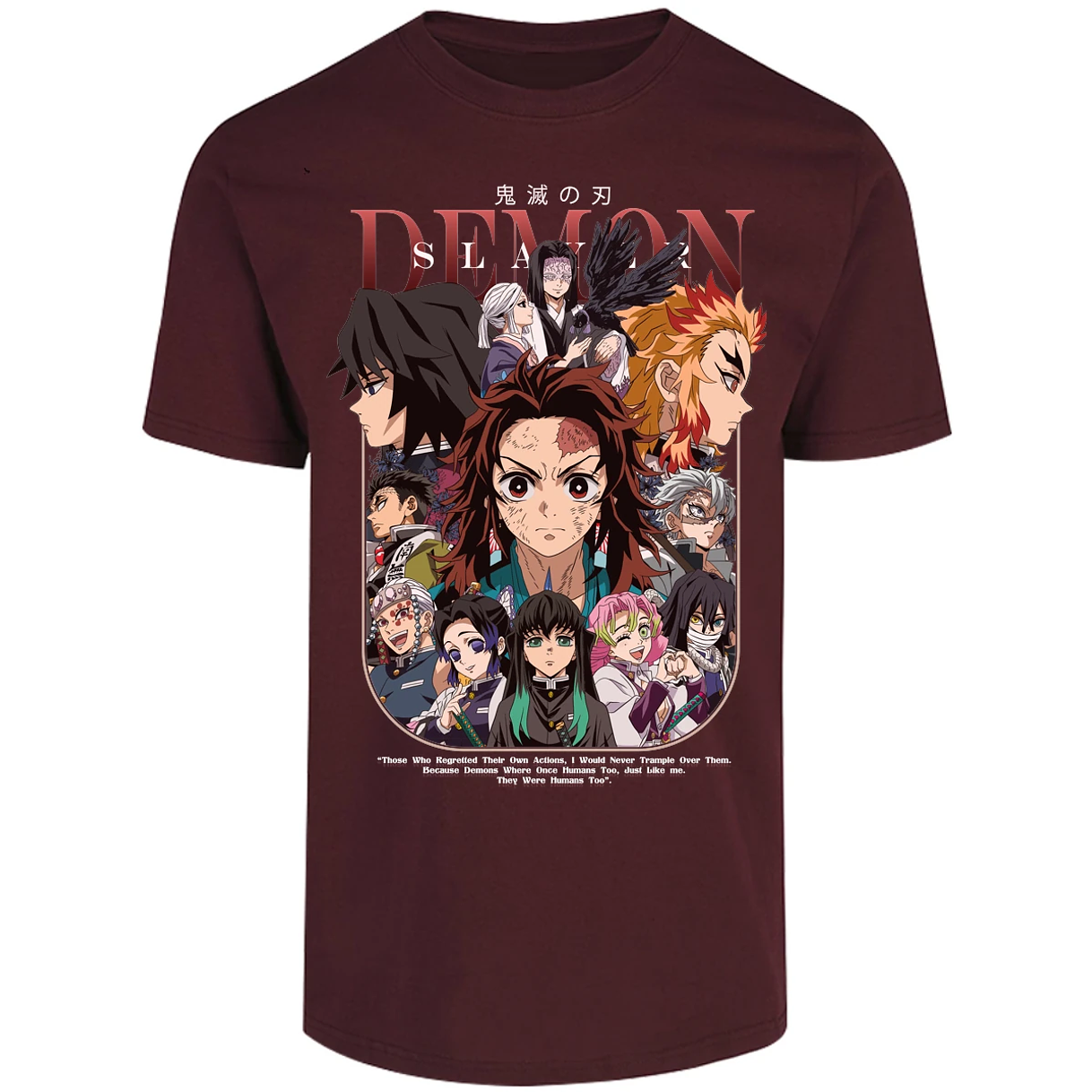 Playera Demon Slayer Demon Slayer Cazadores para Adulto 5