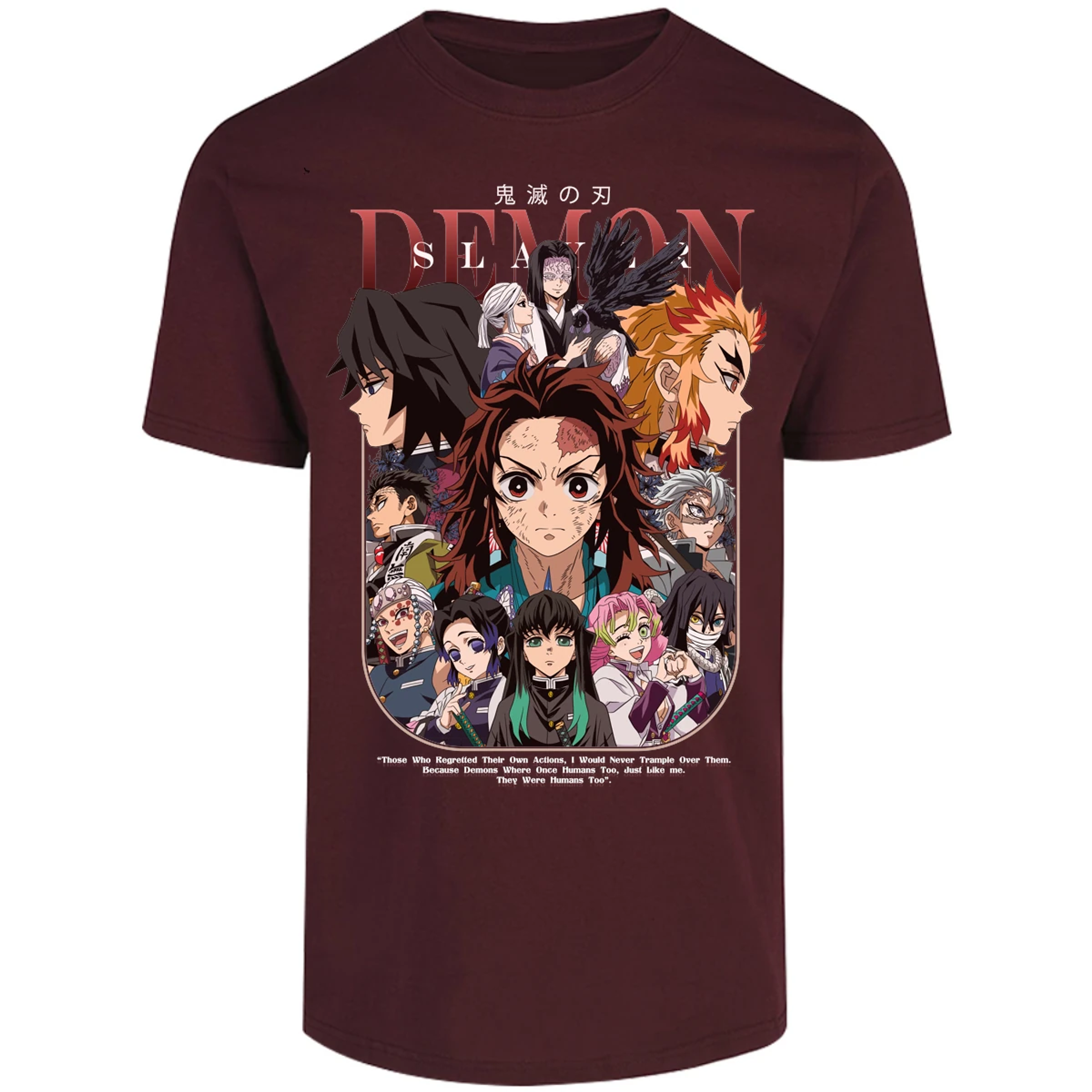 Playera Demon Slayer Demon Slayer Cazadores para Adulto 5