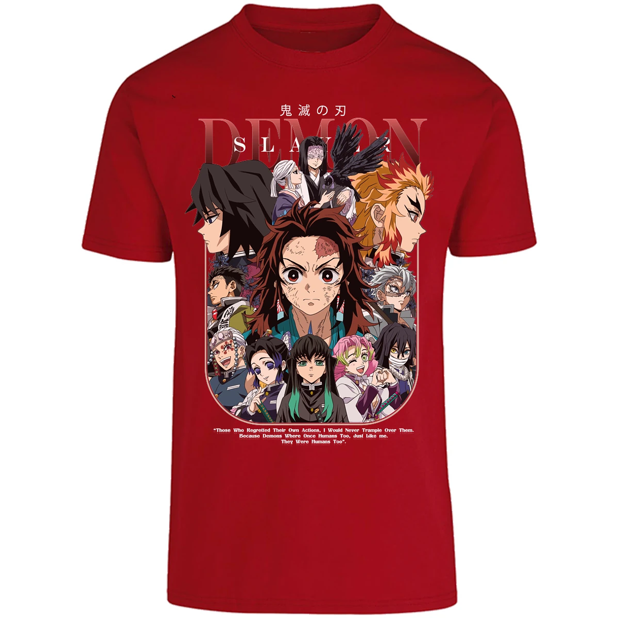 Playera Demon Slayer Demon Slayer Cazadores para Adulto 6