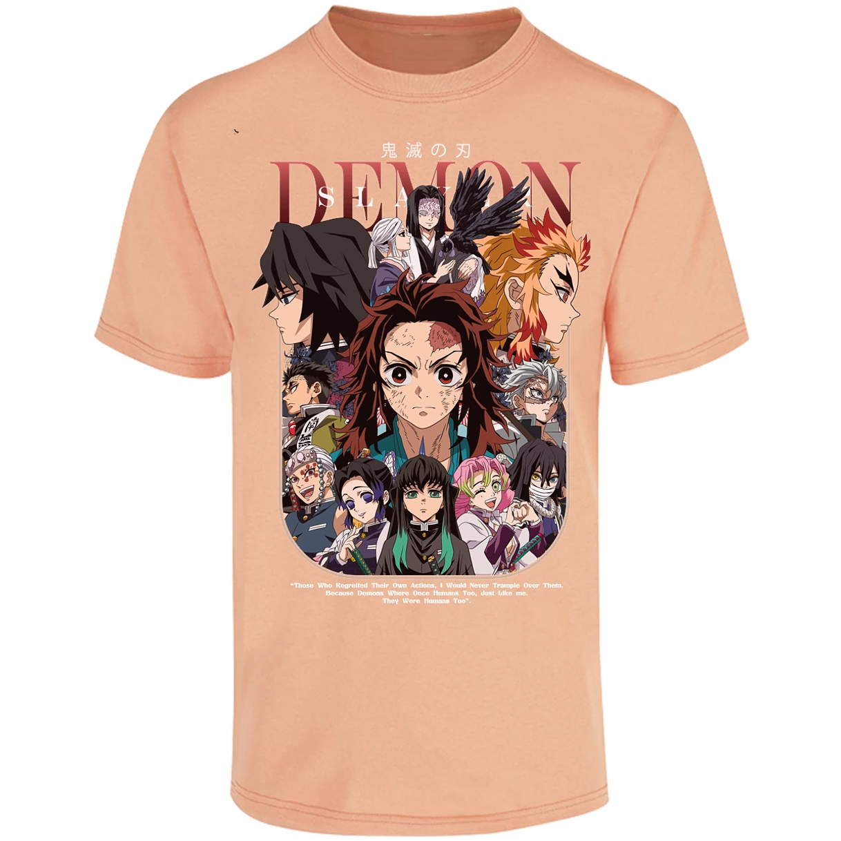 Playera Demon Slayer Demon Slayer Cazadores para Adulto 15