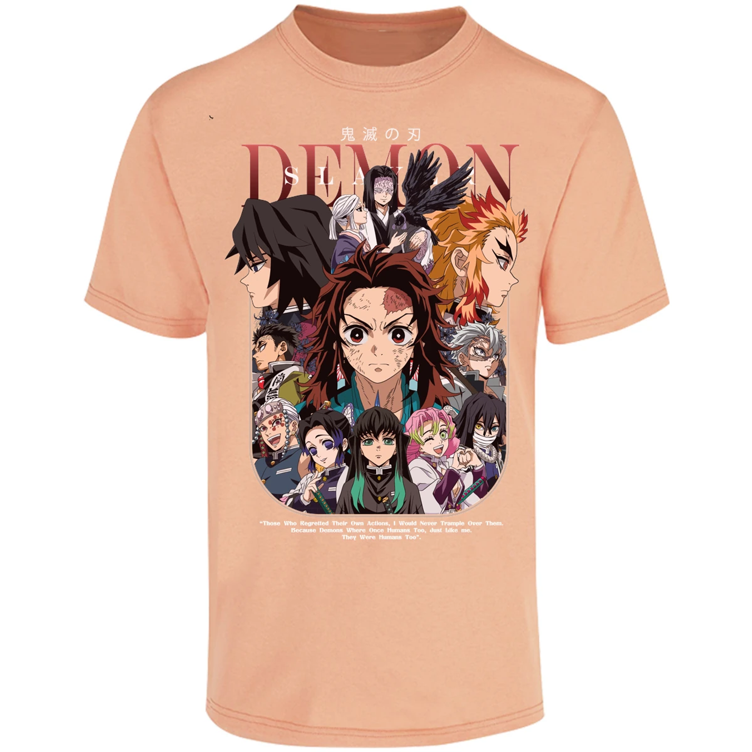 Playera Demon Slayer Demon Slayer Cazadores para Adulto 15