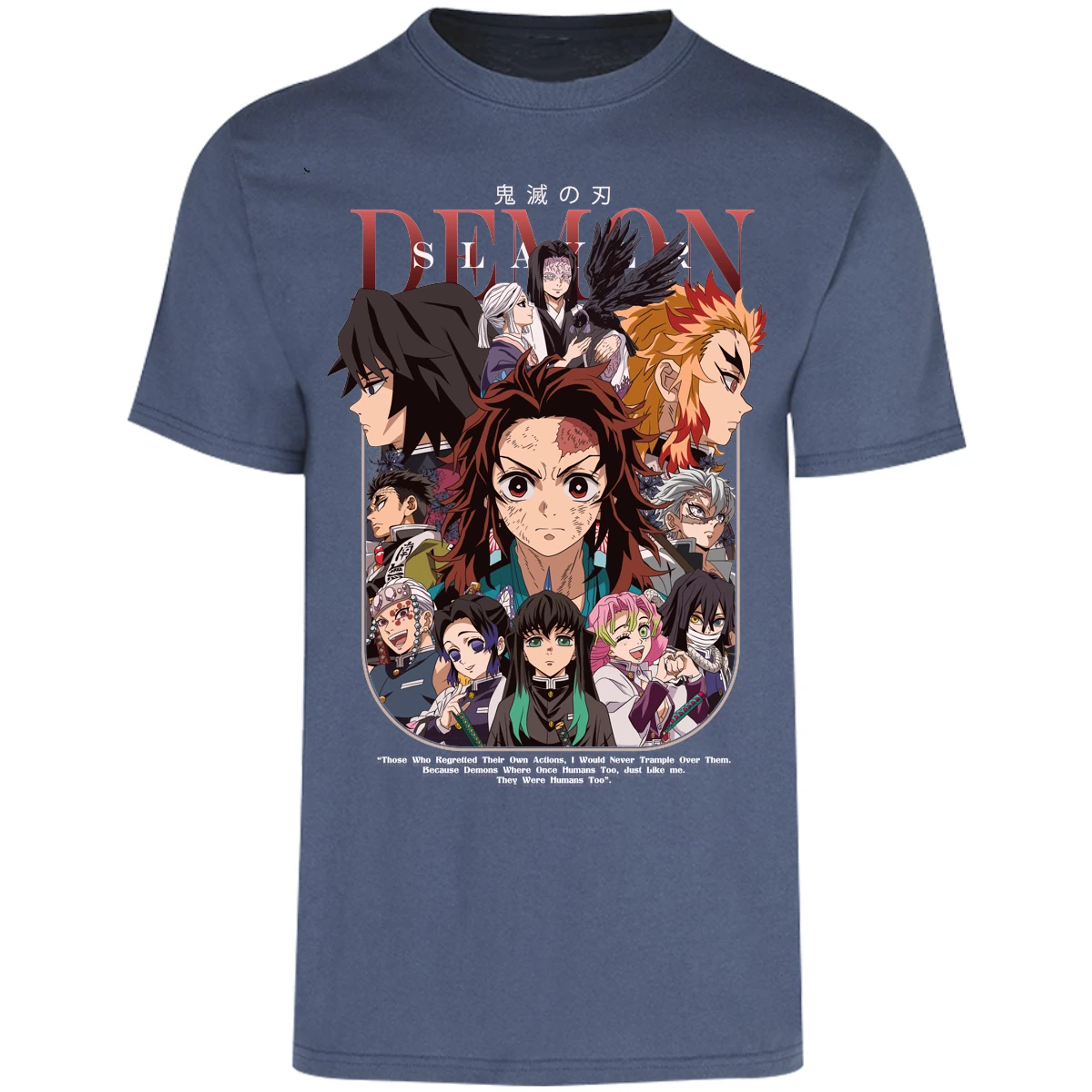 Playera Demon Slayer Demon Slayer Cazadores para Adulto 7