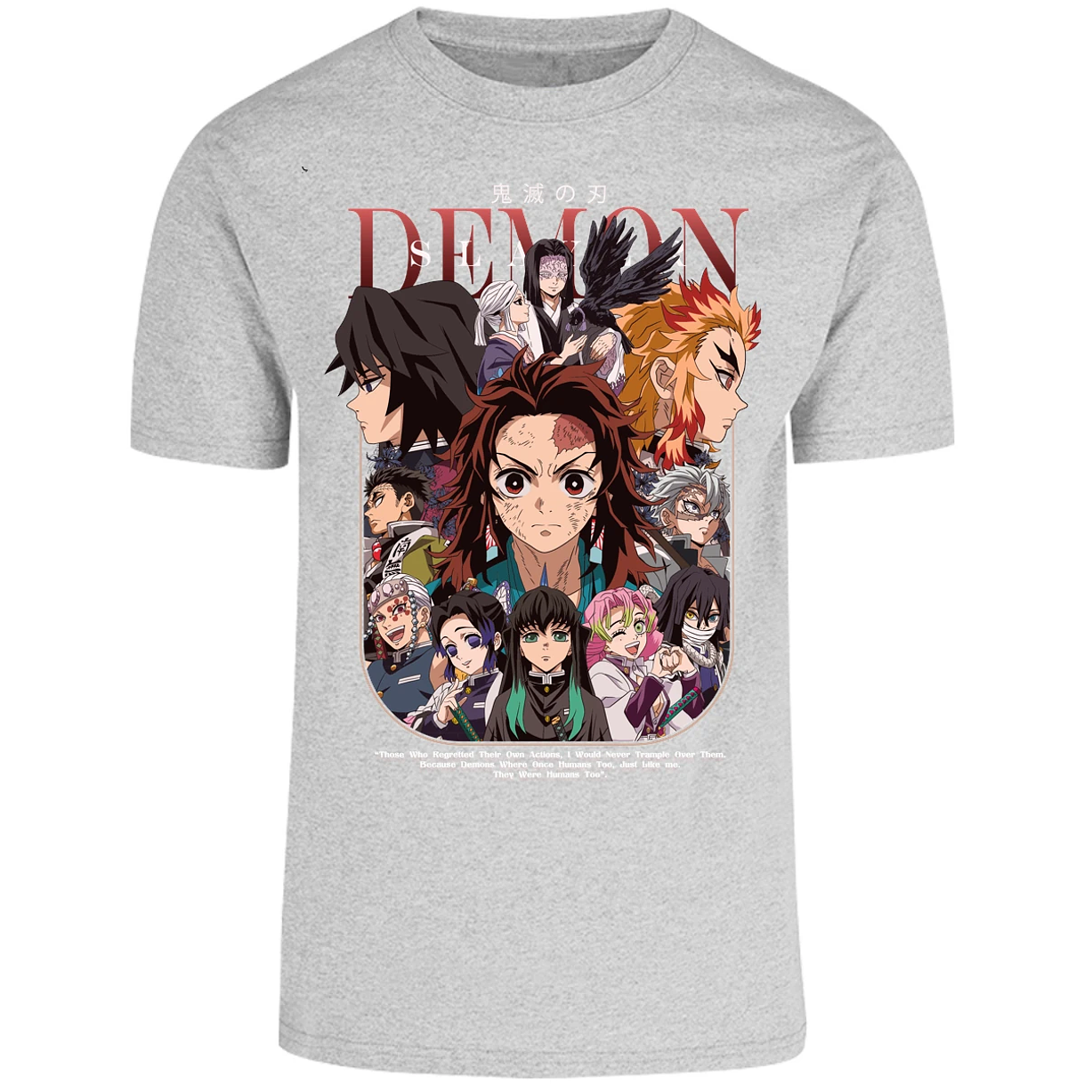 Playera Demon Slayer Demon Slayer Cazadores para Adulto 8