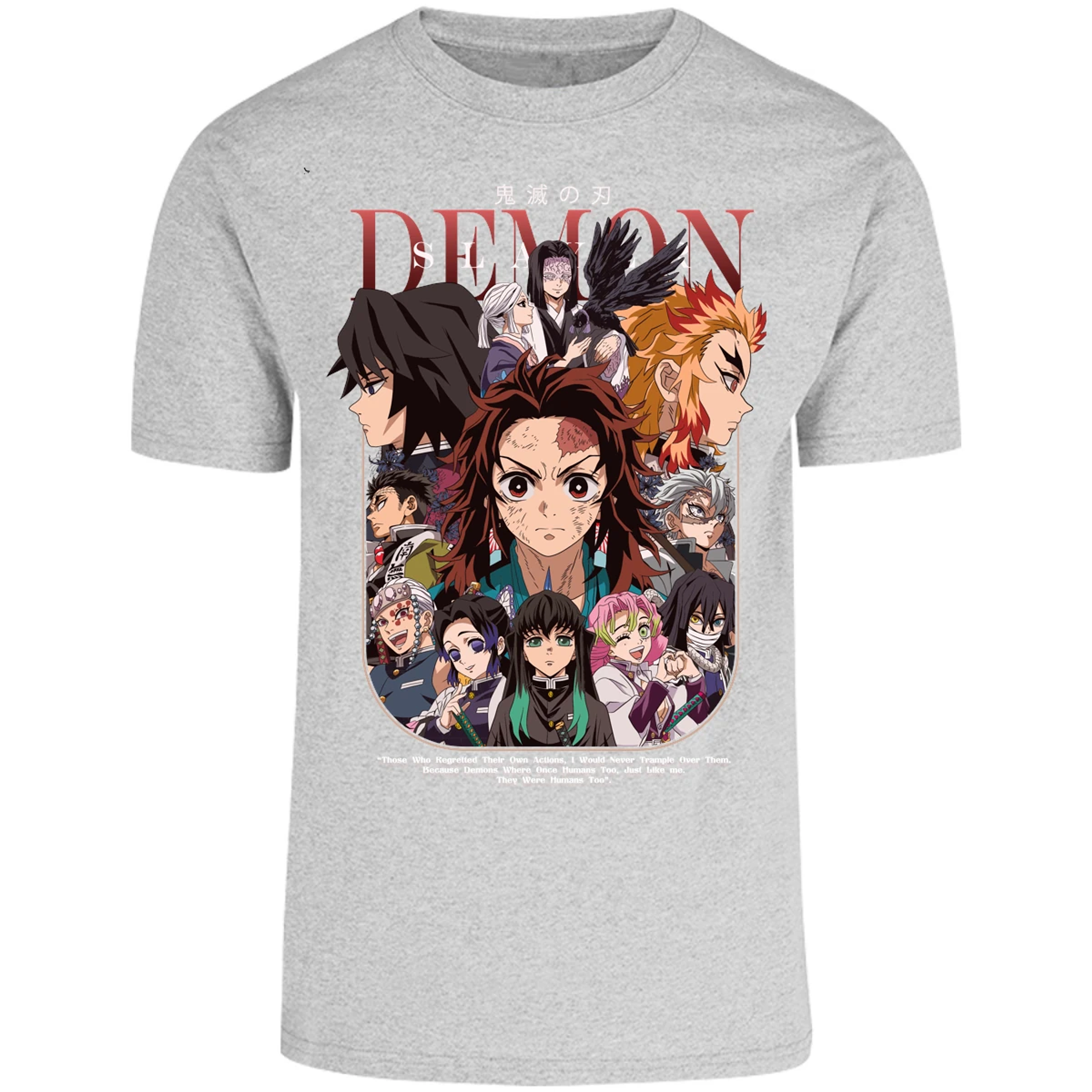 Playera Demon Slayer Demon Slayer Cazadores para Adulto 8