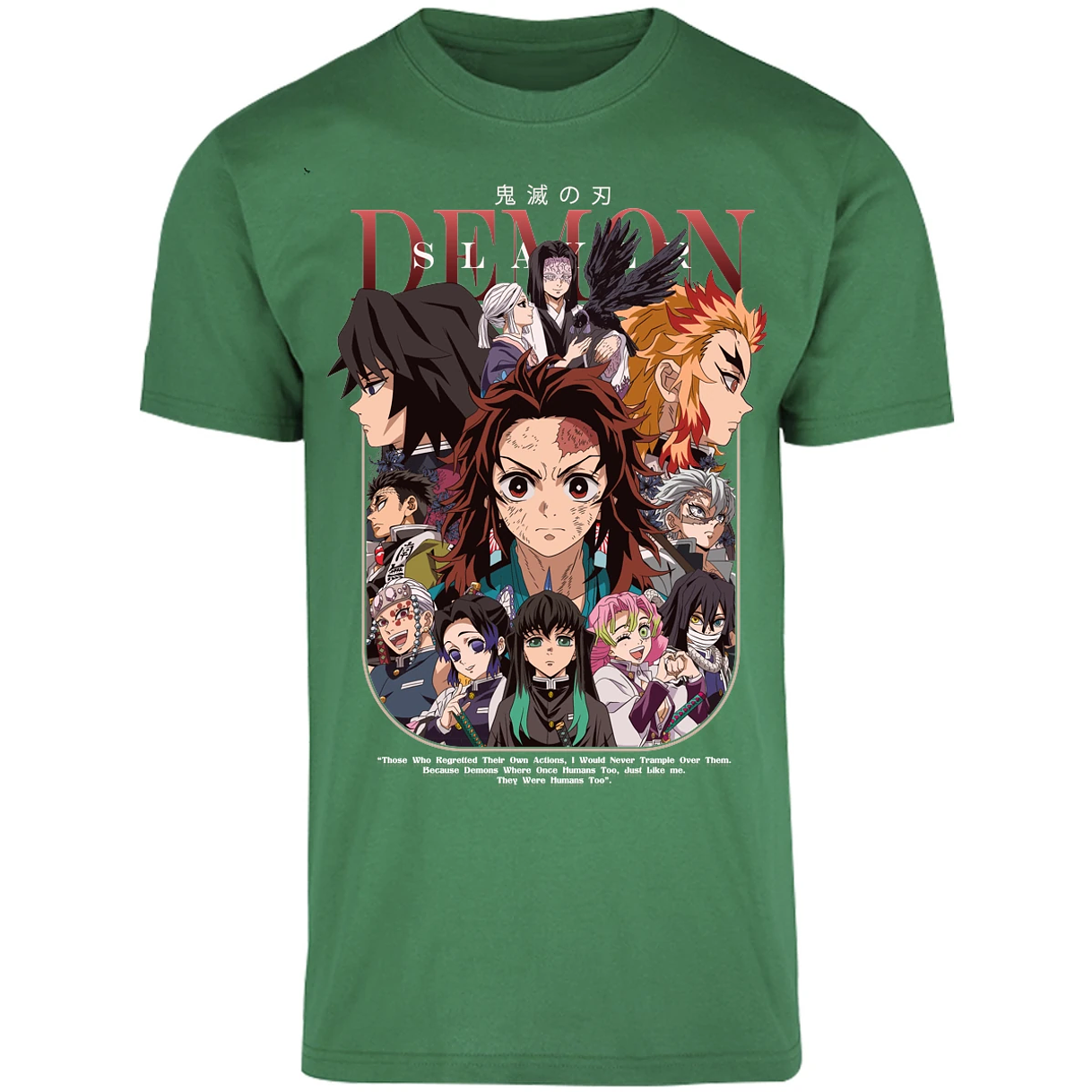 Playera Demon Slayer Demon Slayer Cazadores para Adulto 25