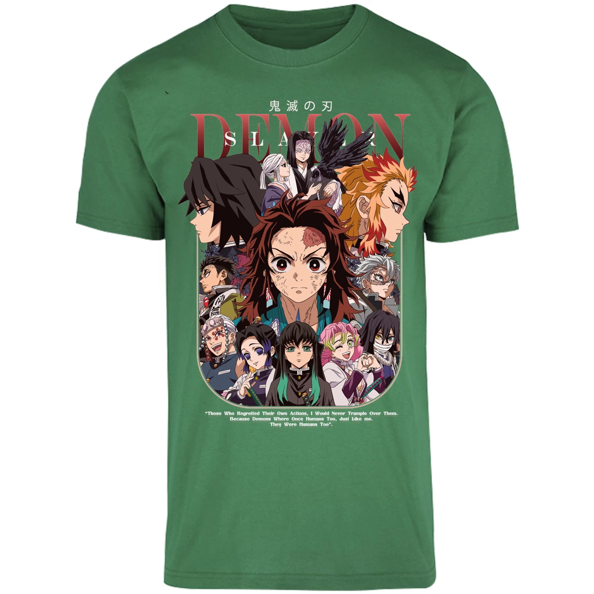 Playera Demon Slayer Demon Slayer Cazadores para Adulto 25