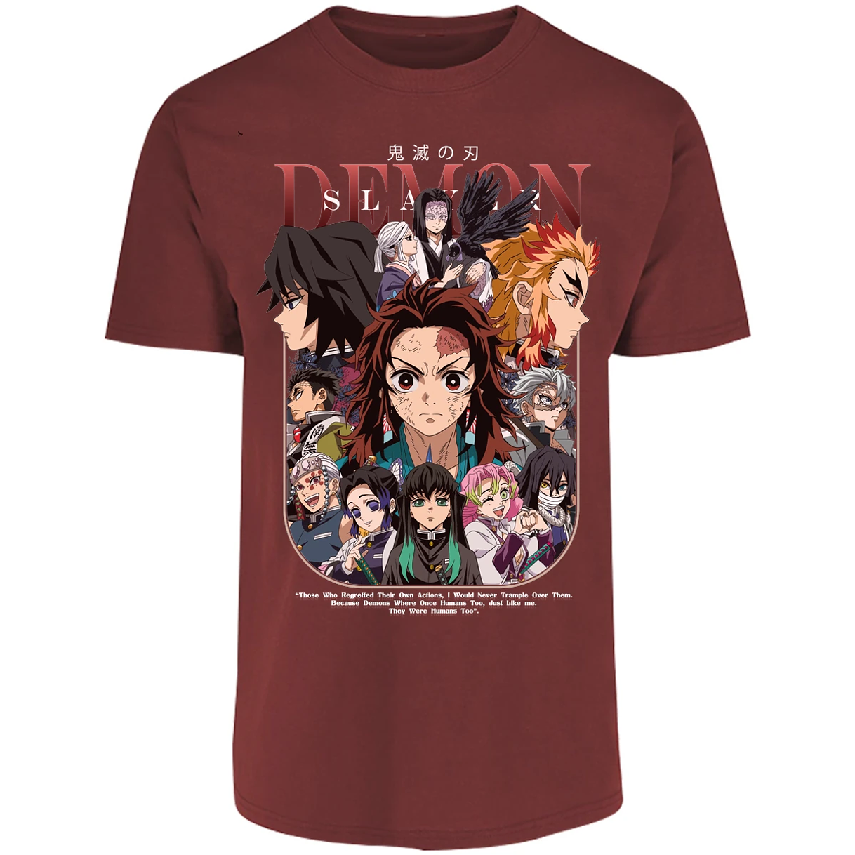 Playera Demon Slayer Demon Slayer Cazadores para Adulto 9