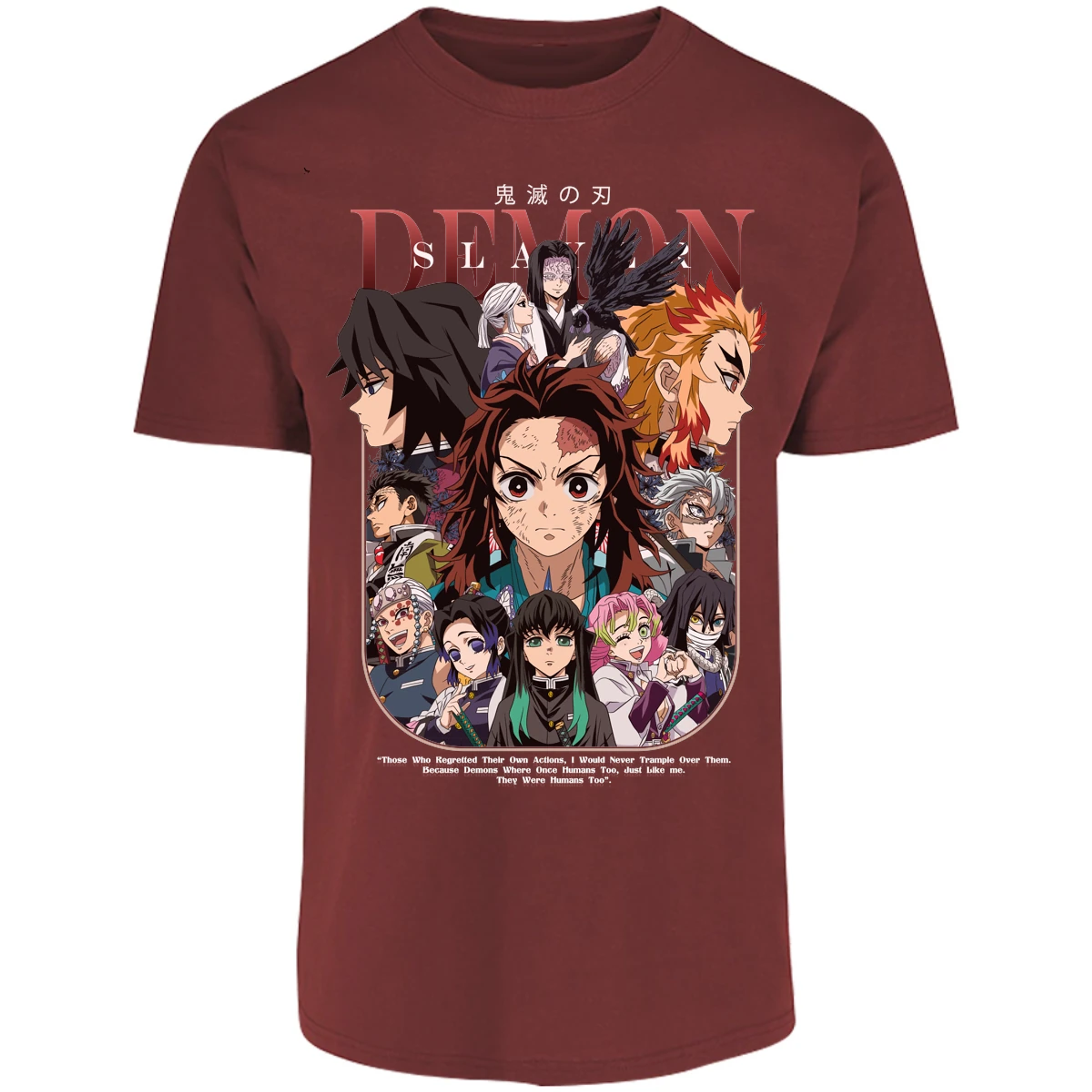 Playera Demon Slayer Demon Slayer Cazadores para Adulto 9