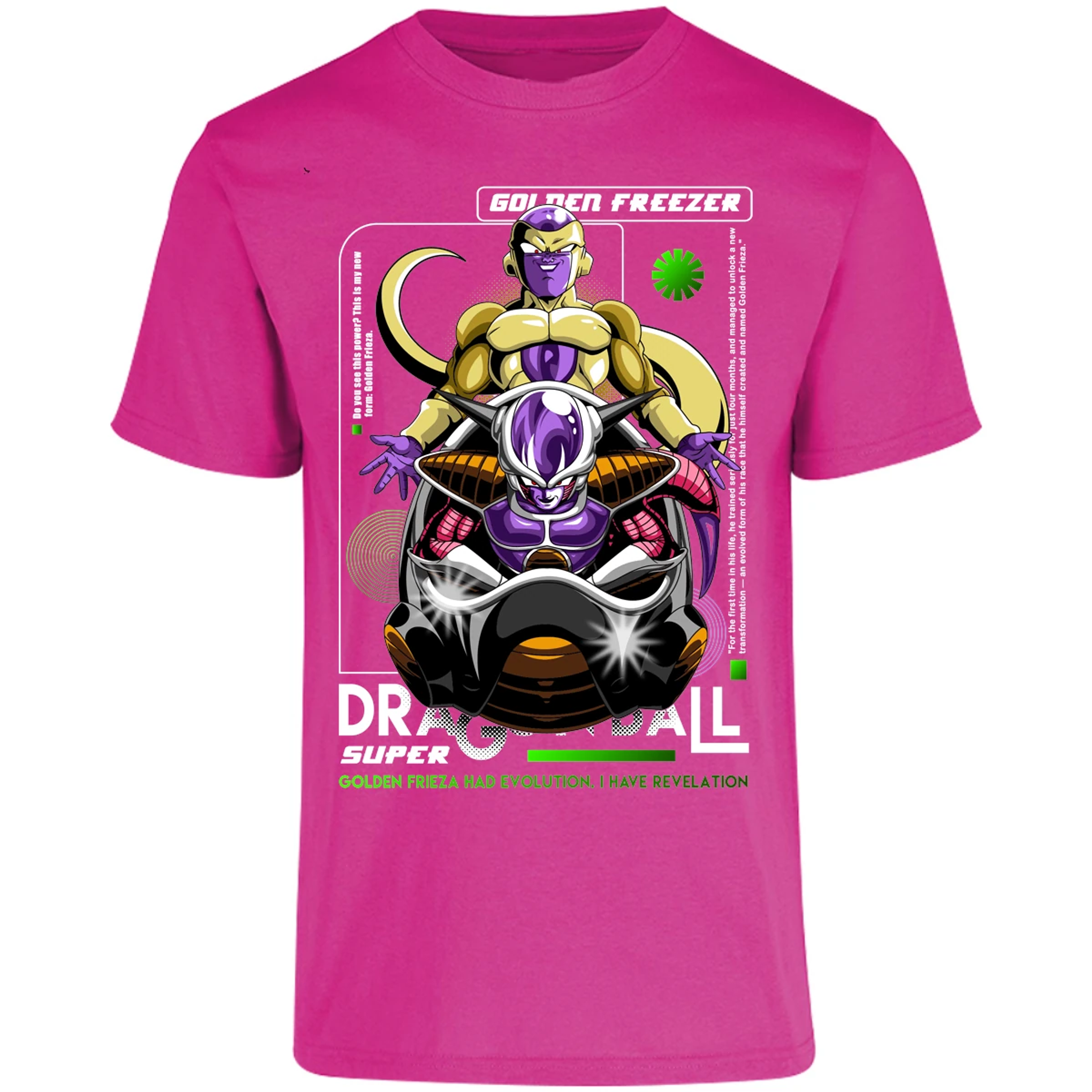 Playera Dragon Ball Golden Freezer para Adulto 29