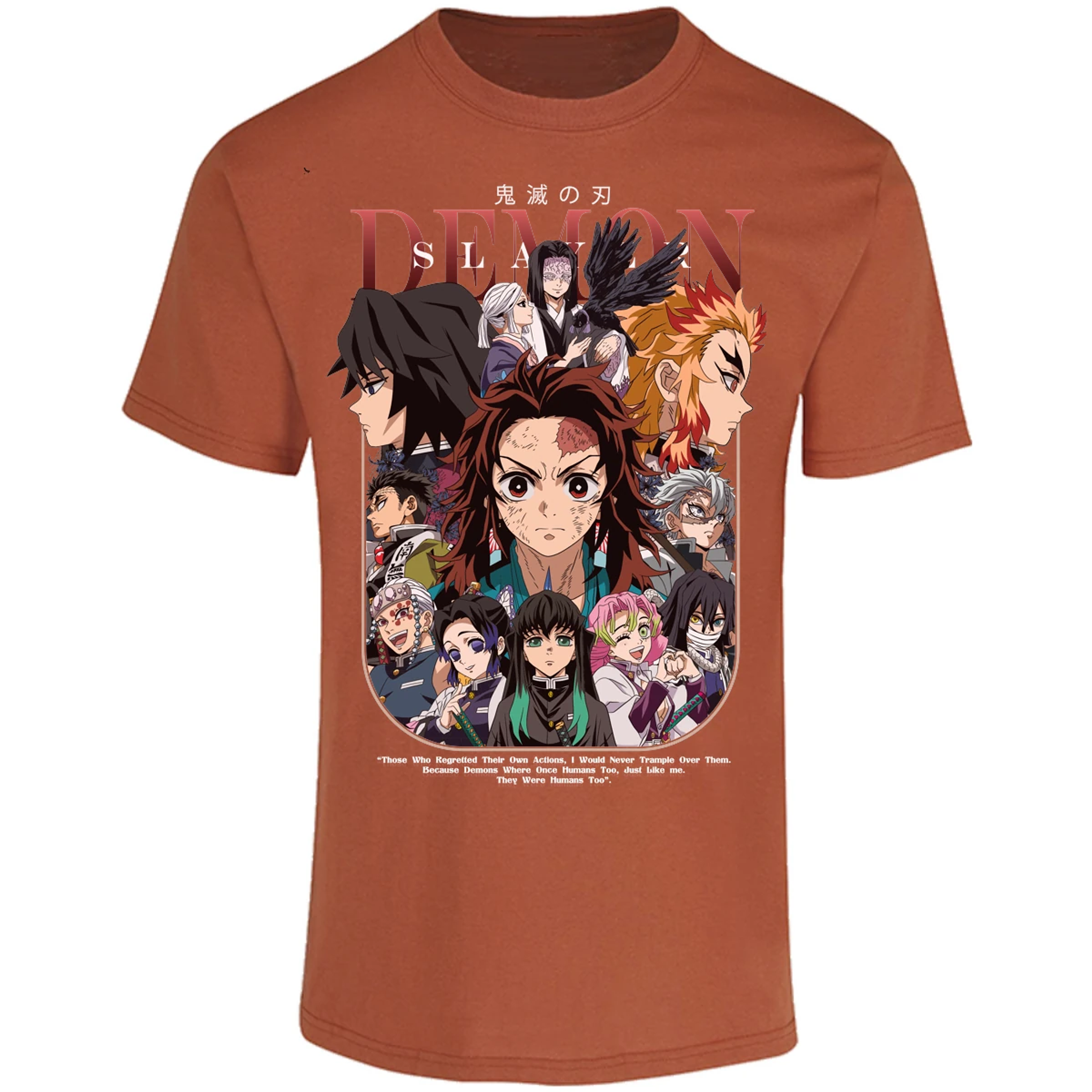 Playera Demon Slayer Demon Slayer Cazadores para Adulto 10