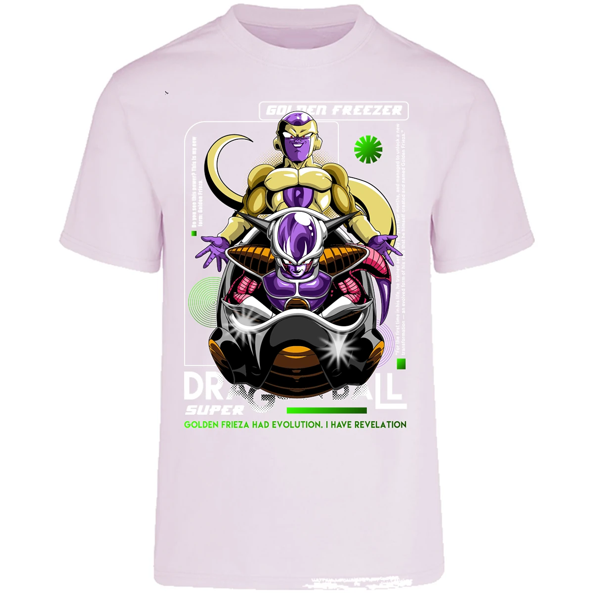 Playera Dragon Ball Golden Freezer para Adulto 4