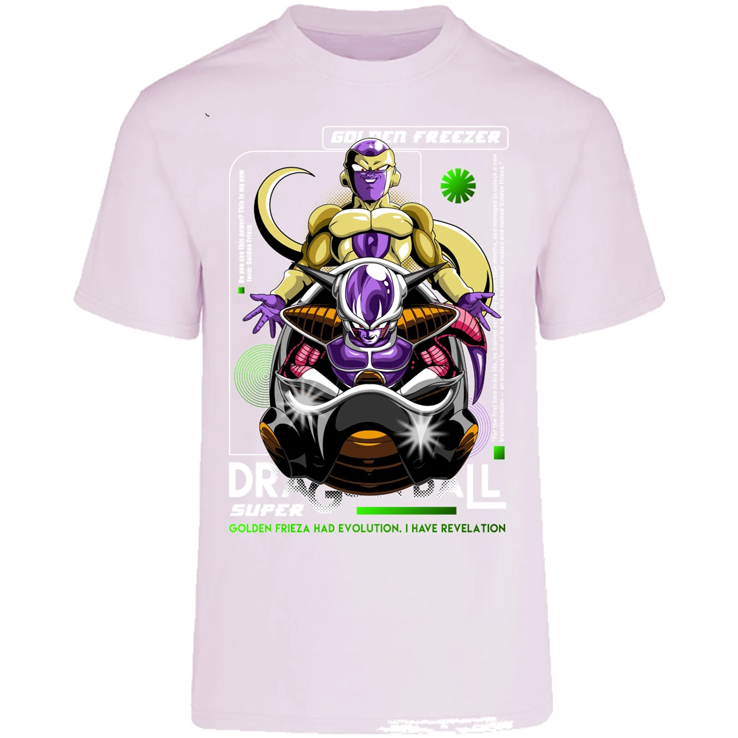 Playera Dragon Ball Golden Freezer para Adulto 4