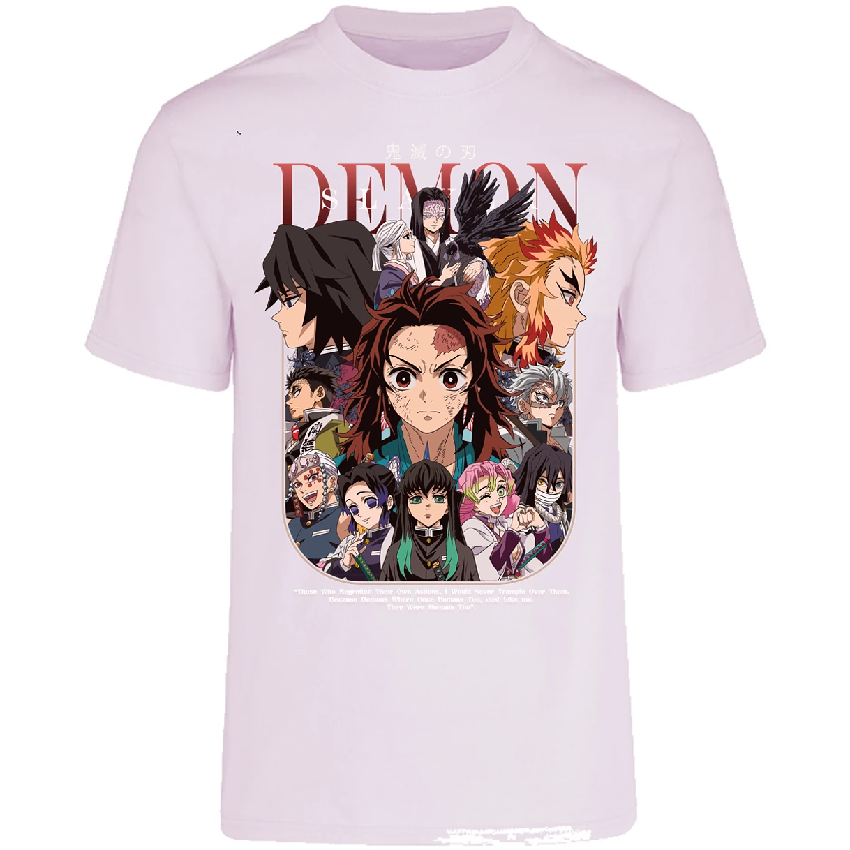 Playera Demon Slayer Demon Slayer Cazadores para Adulto 19