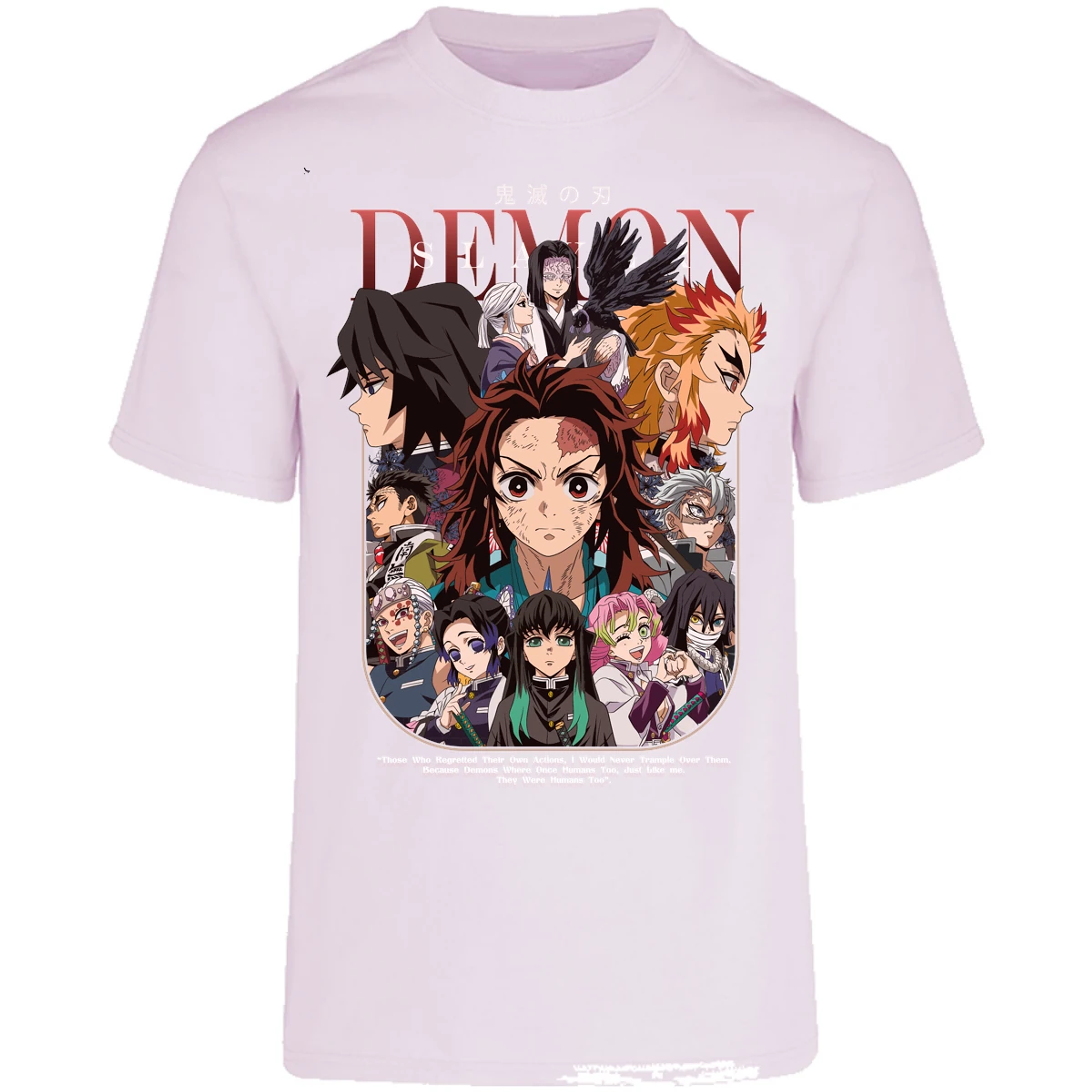 Playera Demon Slayer Demon Slayer Cazadores para Adulto 19