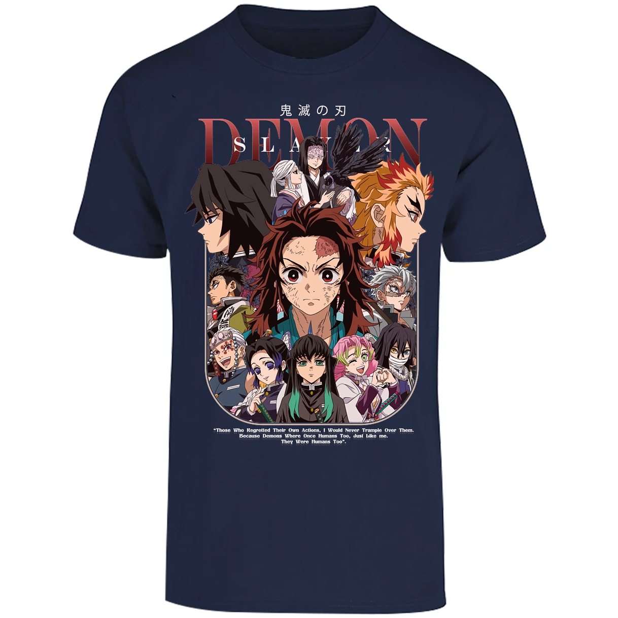 Playera Demon Slayer Demon Slayer Cazadores para Adulto 24