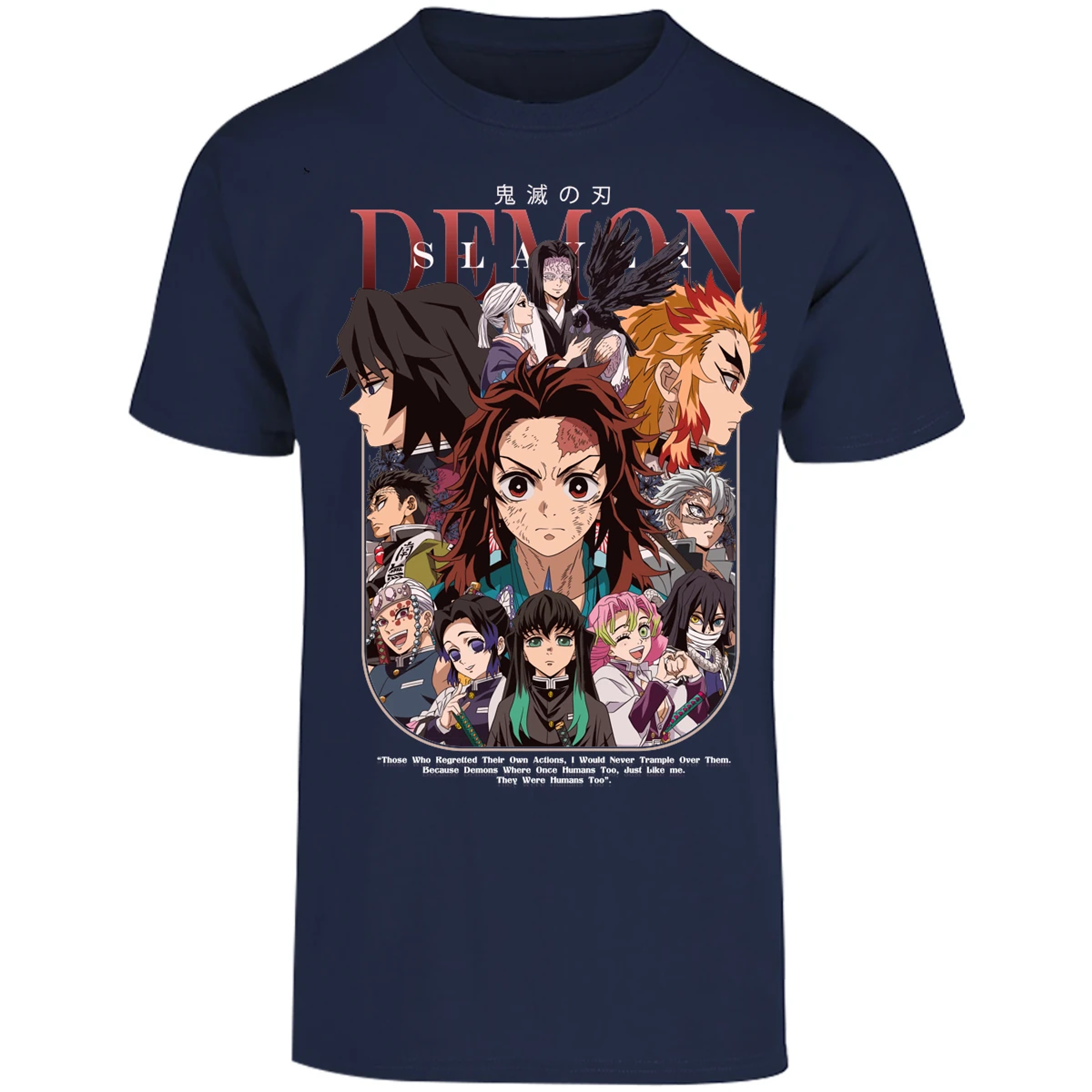 Playera Demon Slayer Demon Slayer Cazadores para Adulto 24